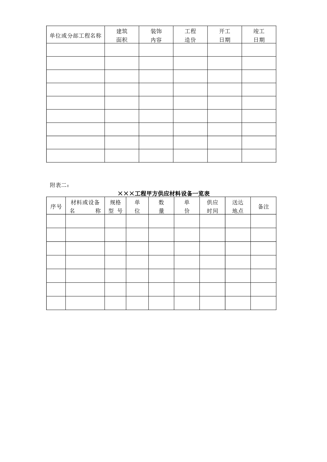 《建筑装饰工程施工合同》.doc 第6页