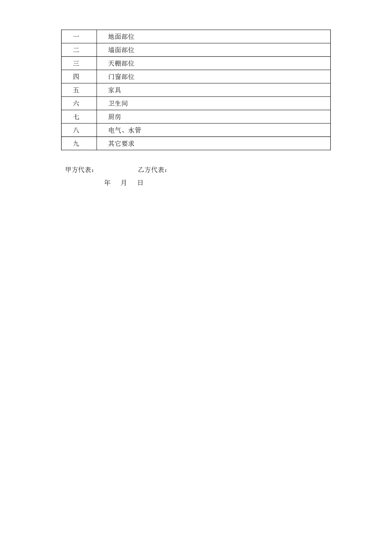 家庭居室装饰装修施工合同 (2).doc 第6页