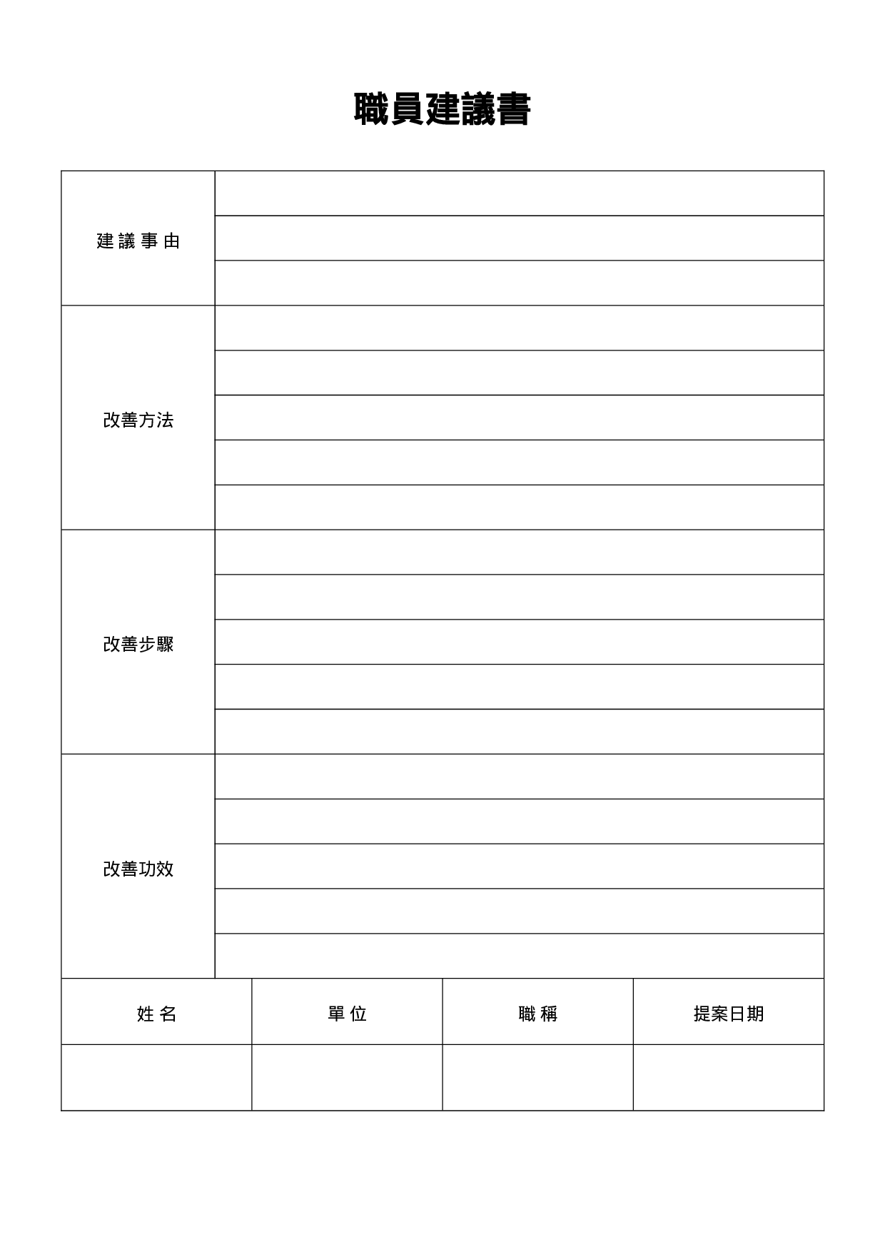 职员建议书.doc 第1页