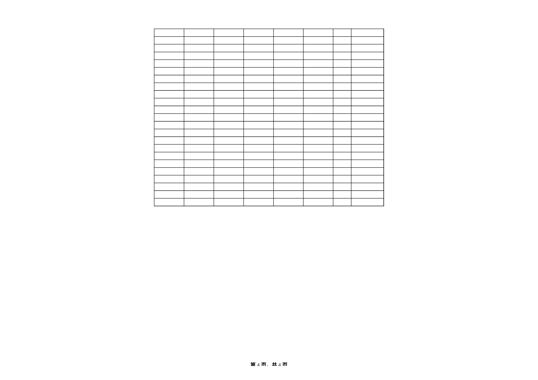 【财务分析报表】应收账款账龄分析表.xls 第4页