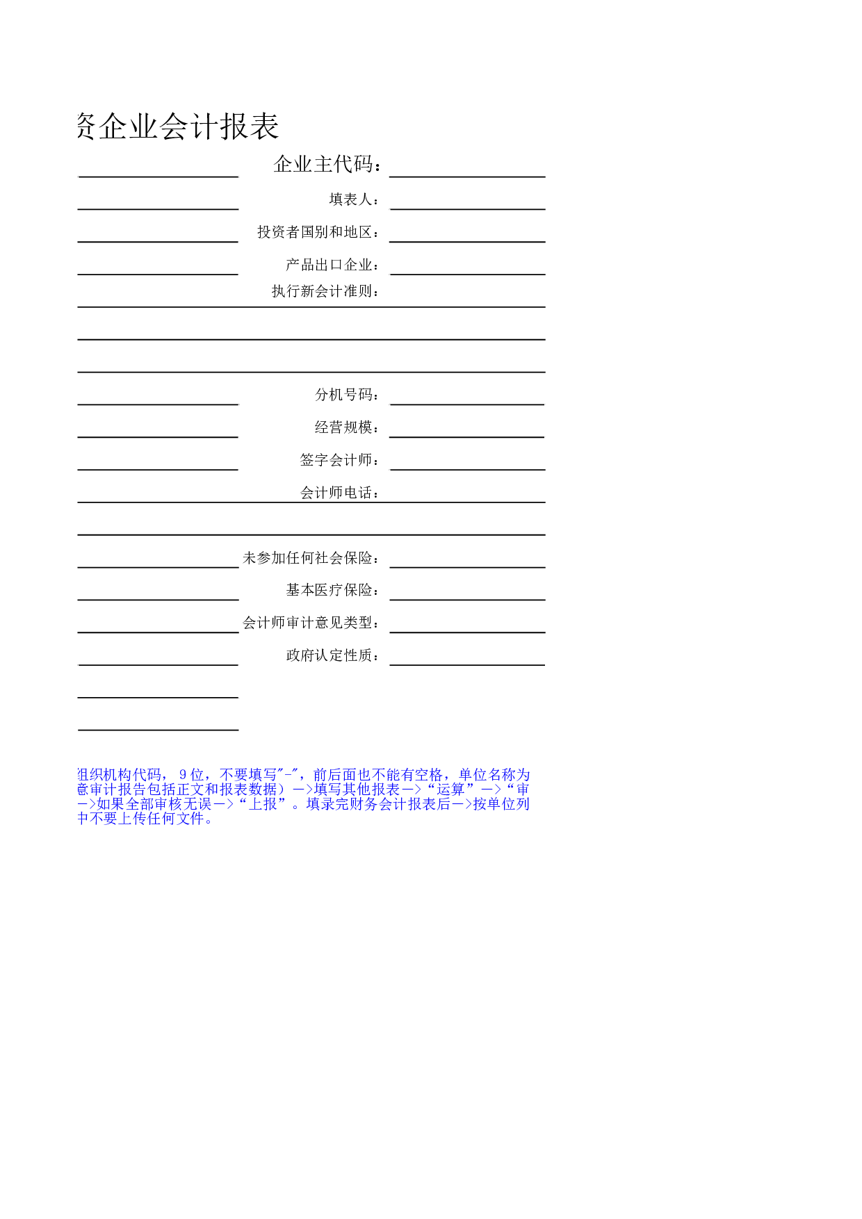 财务指标补充资料表.xls 第2页