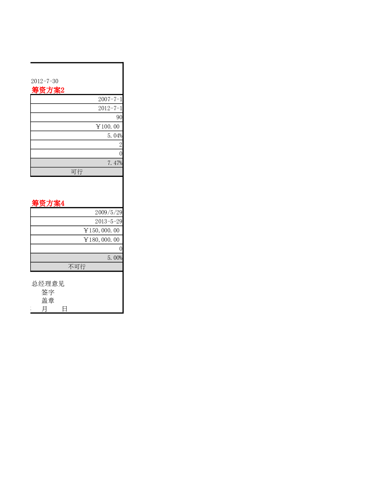 债券筹资决策模型.xlsx 第2页