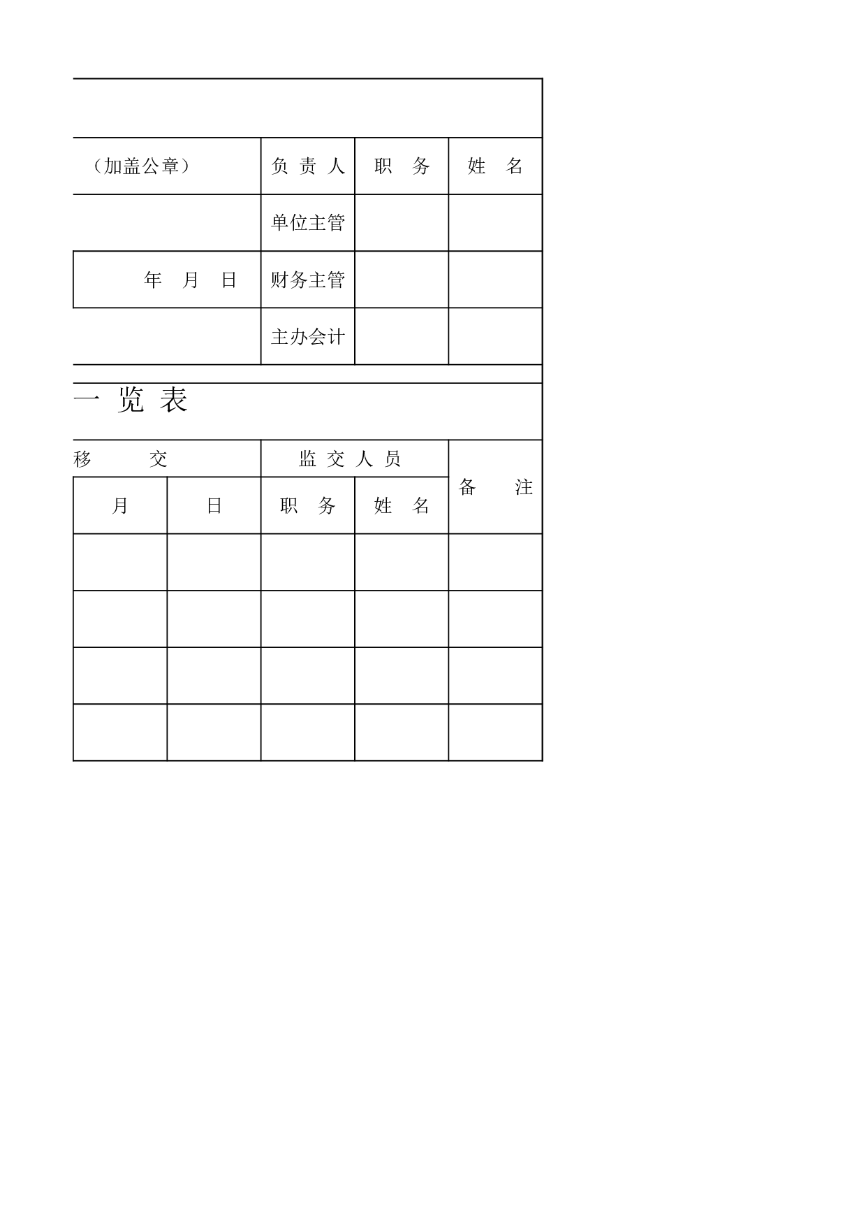 账簿启用表.xlsx 第2页