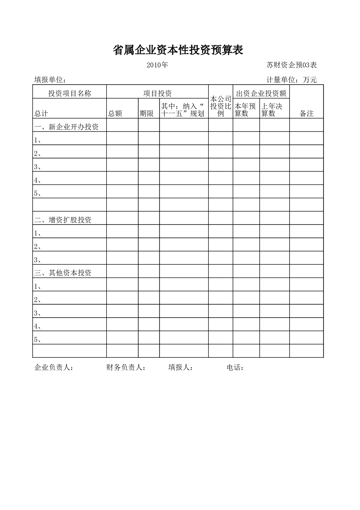 经营预算表－2.xls 第4页