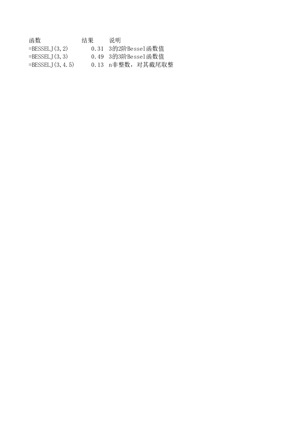 BESSELJ.xls 第1页