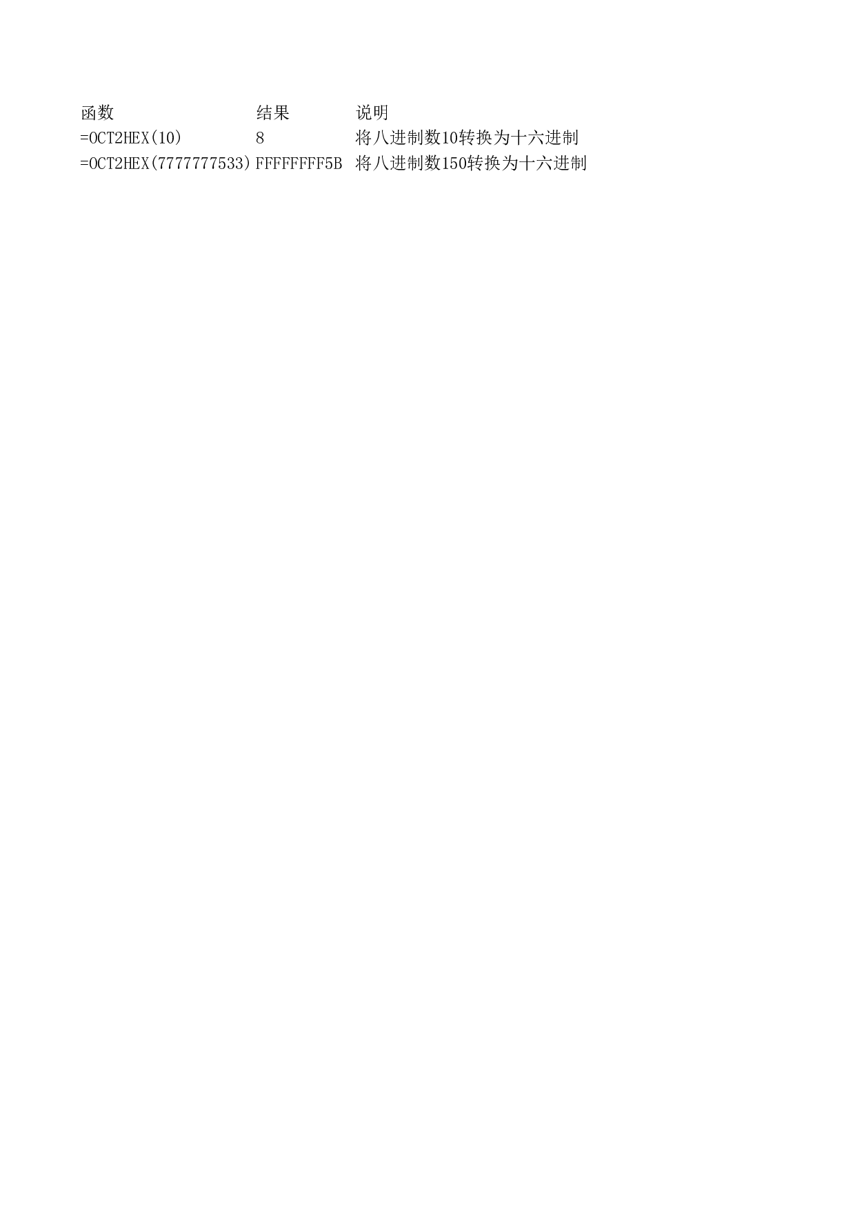 OCT2HEX.xls 第1页