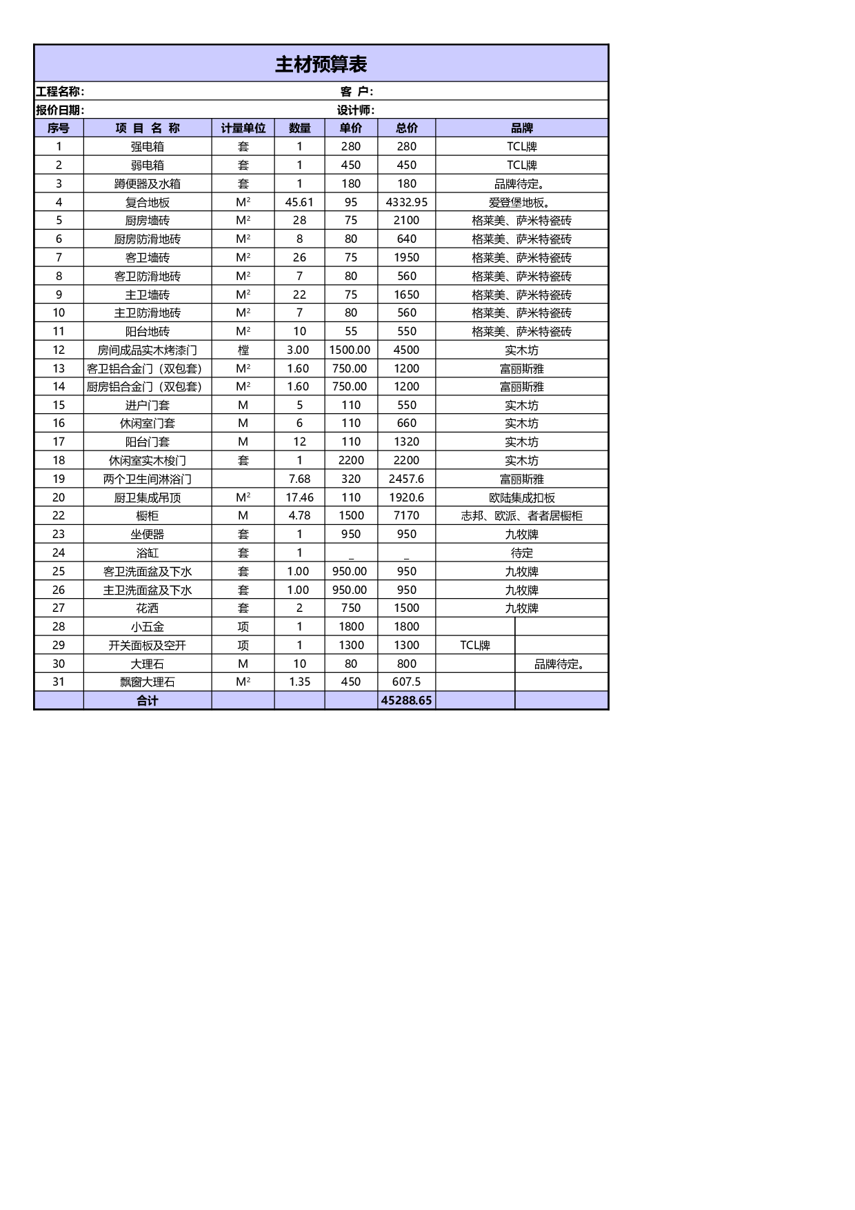 报价单5915236959e4d.xls 第1页