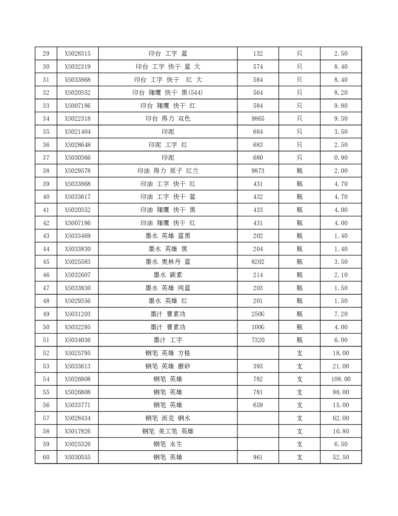 报价单5995031a98829.xls 第2页