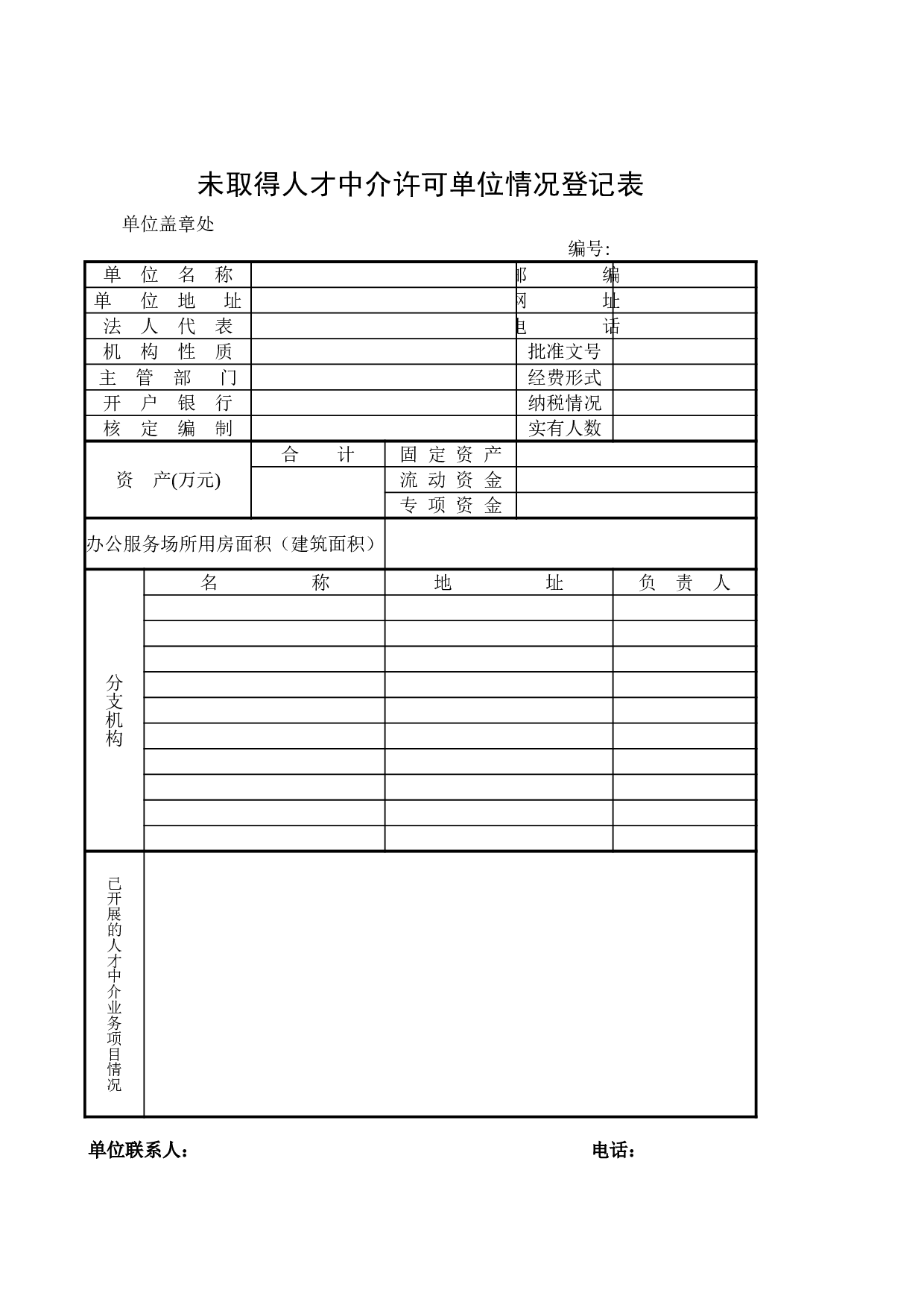 人才中介许可登.xls 第1页