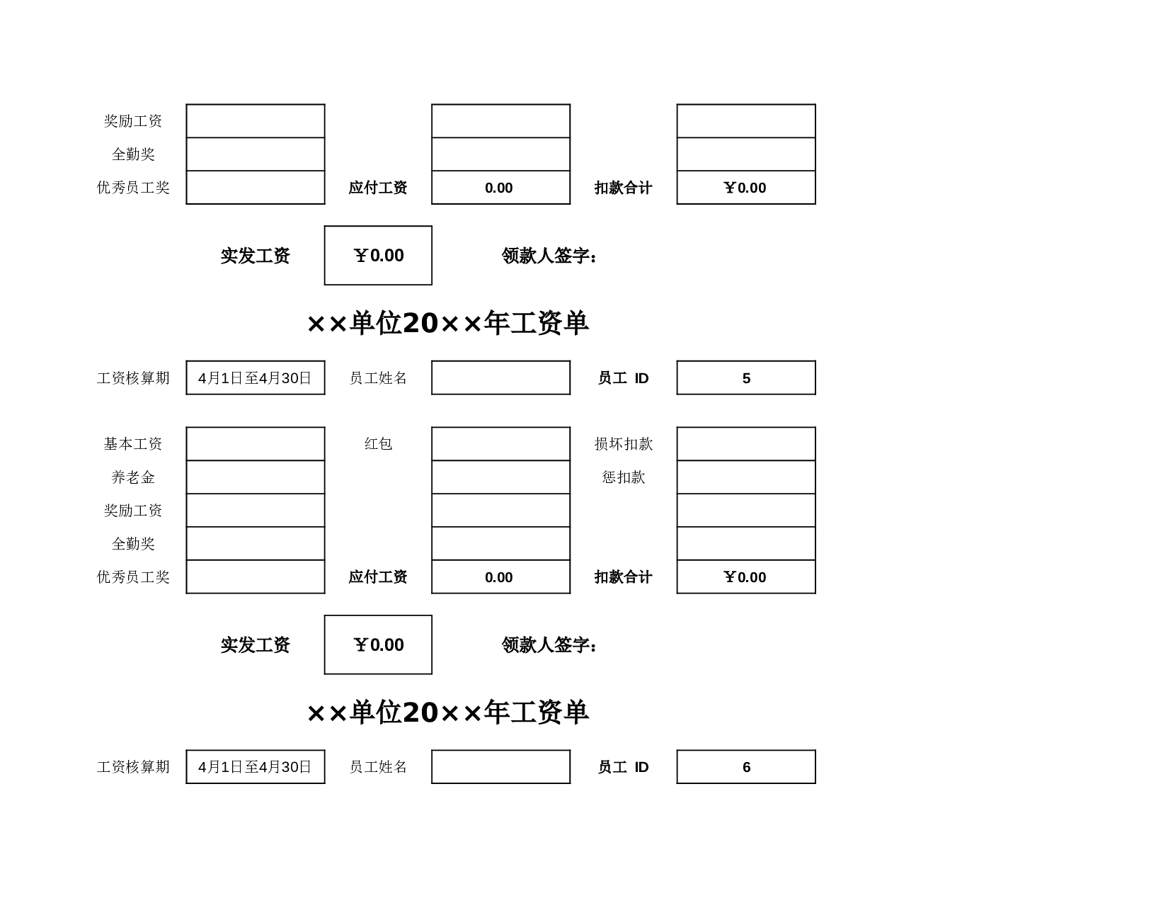 企业公司的绝妙工资条.xls 第5页