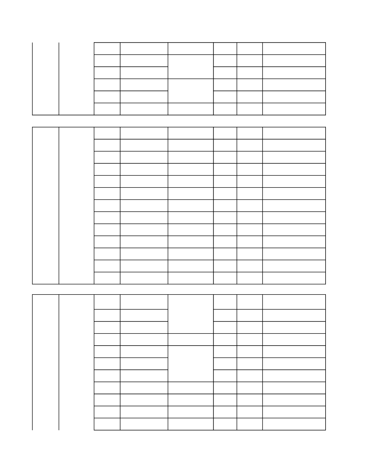 大学年度期末考试时间表.xls 第6页