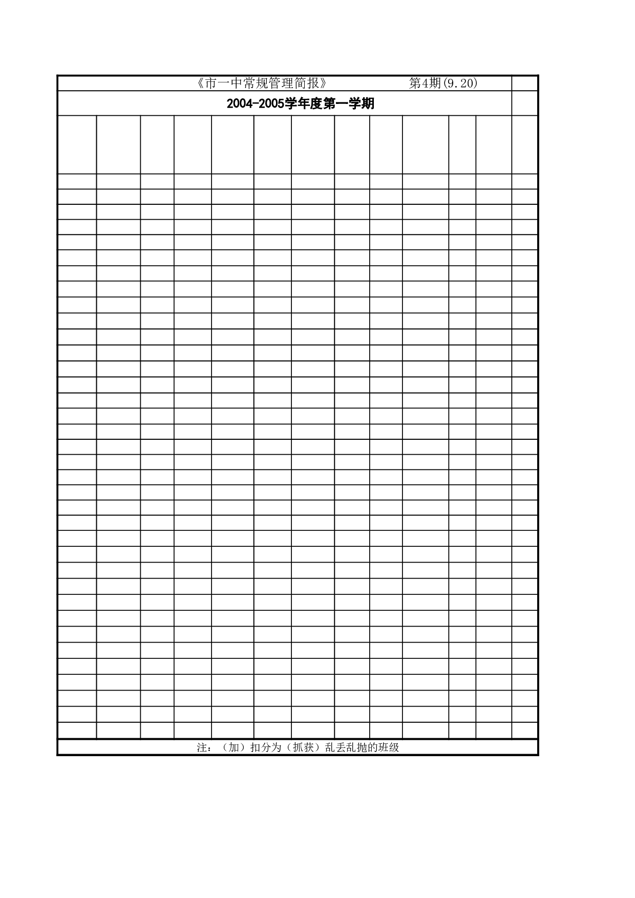 班级操行评定表.xls 第3页