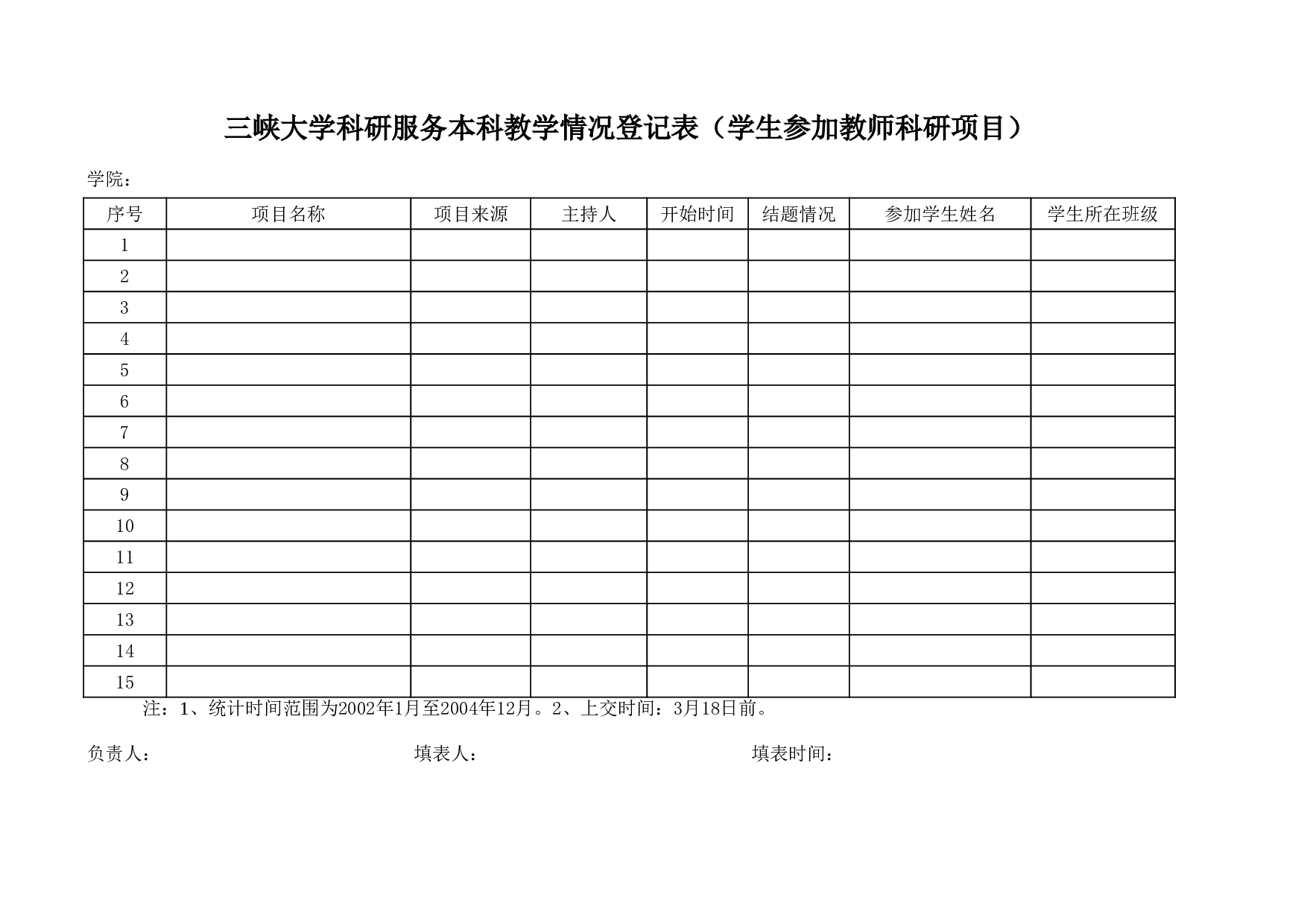 科研服务教学统计表样表.xls 第5页