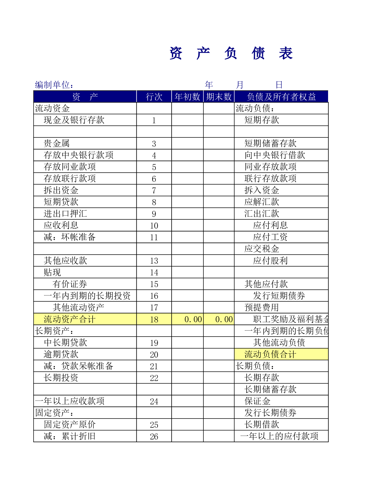 资产负债表9.xls 第1页