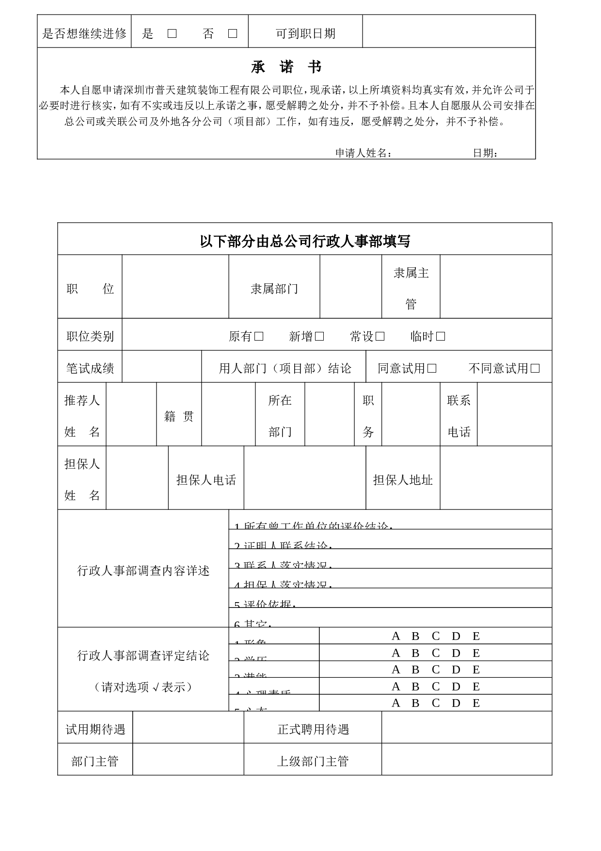 行政全套表格 95页.doc 第2页