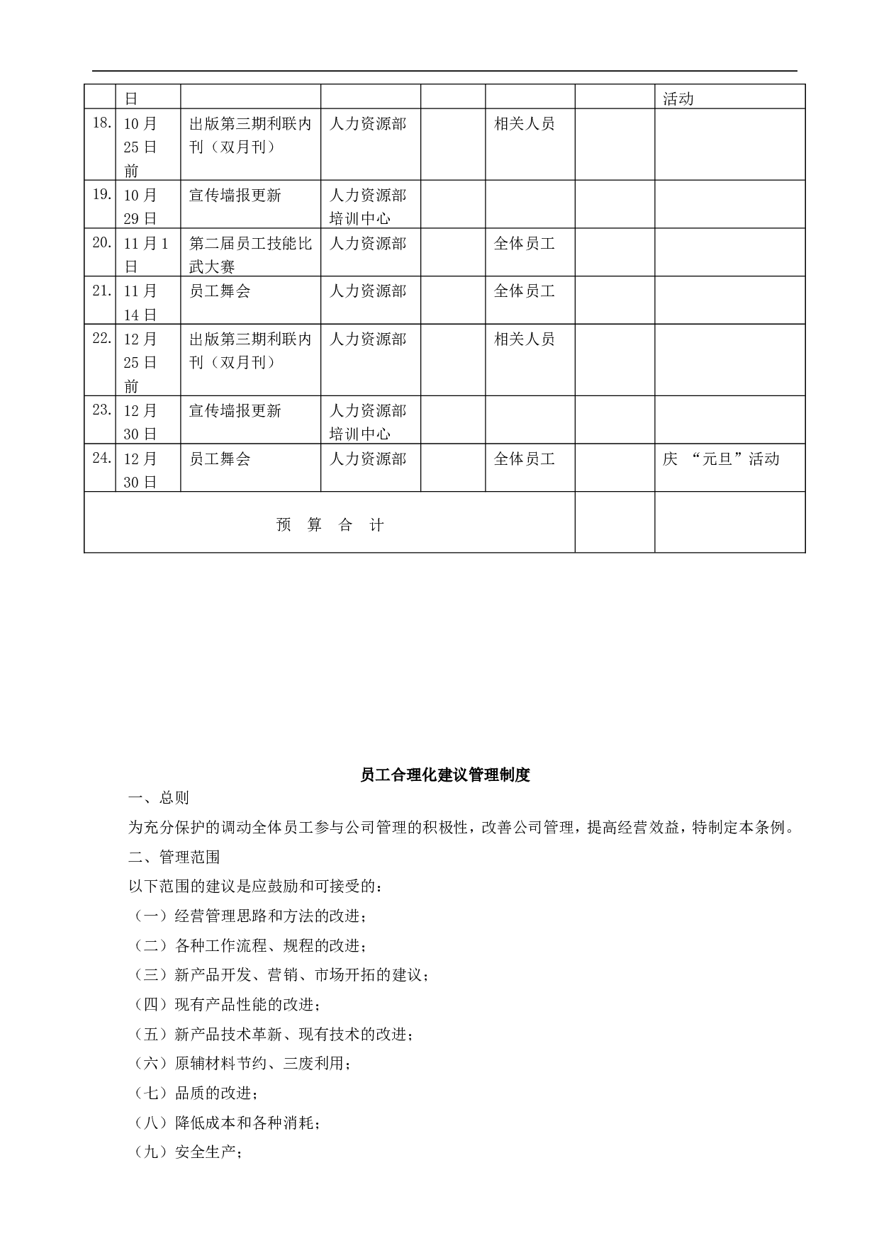 员工激励管理表格 6页.doc 第2页