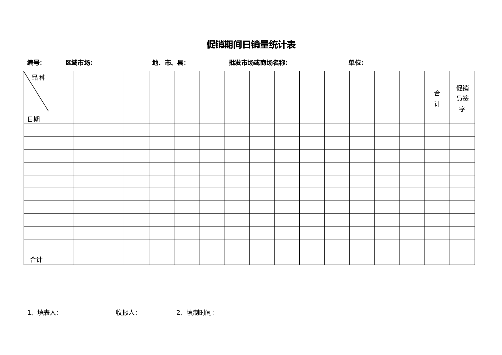 促销期日销售统计.doc 第1页