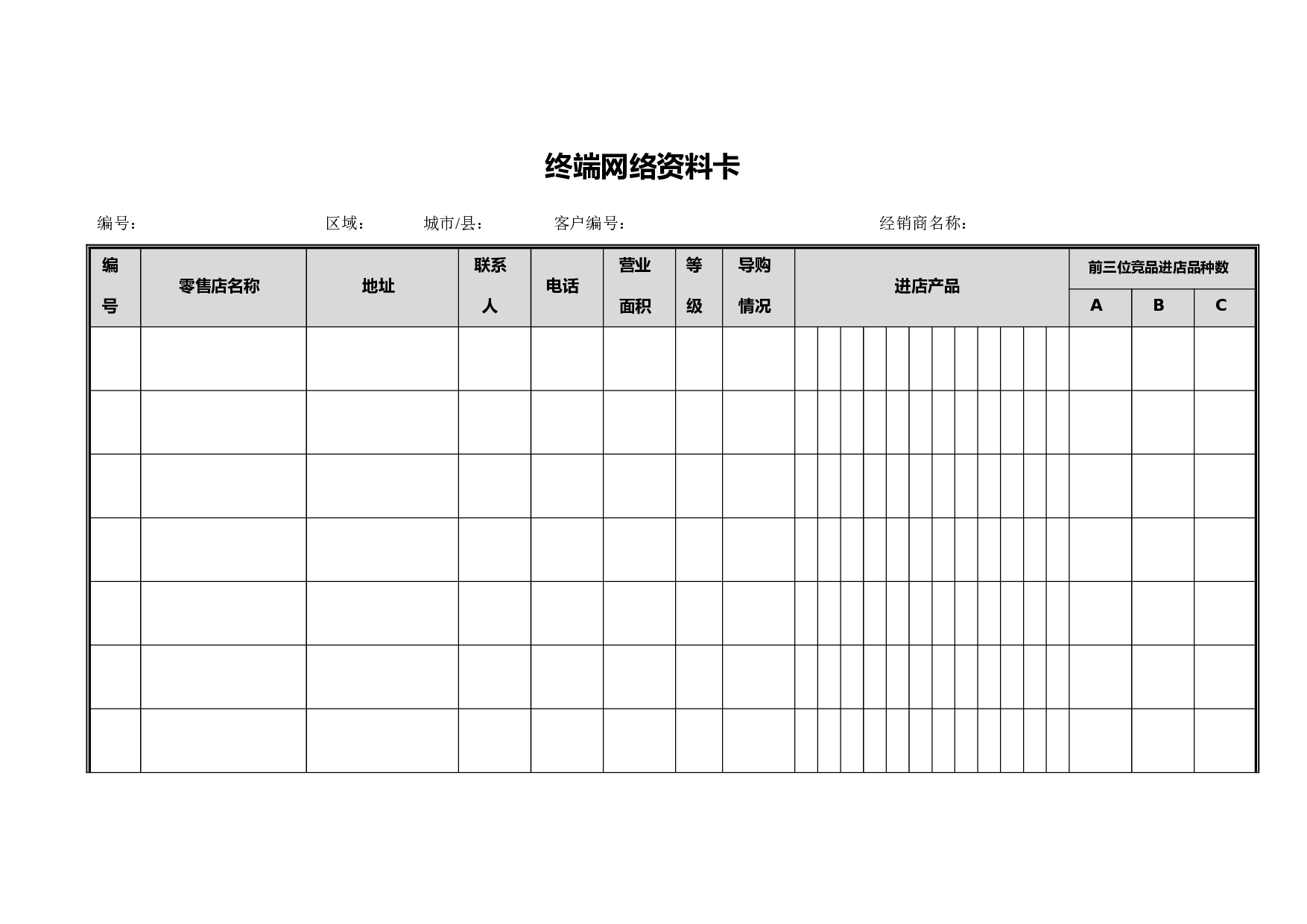 终端网络资料卡.doc 第1页