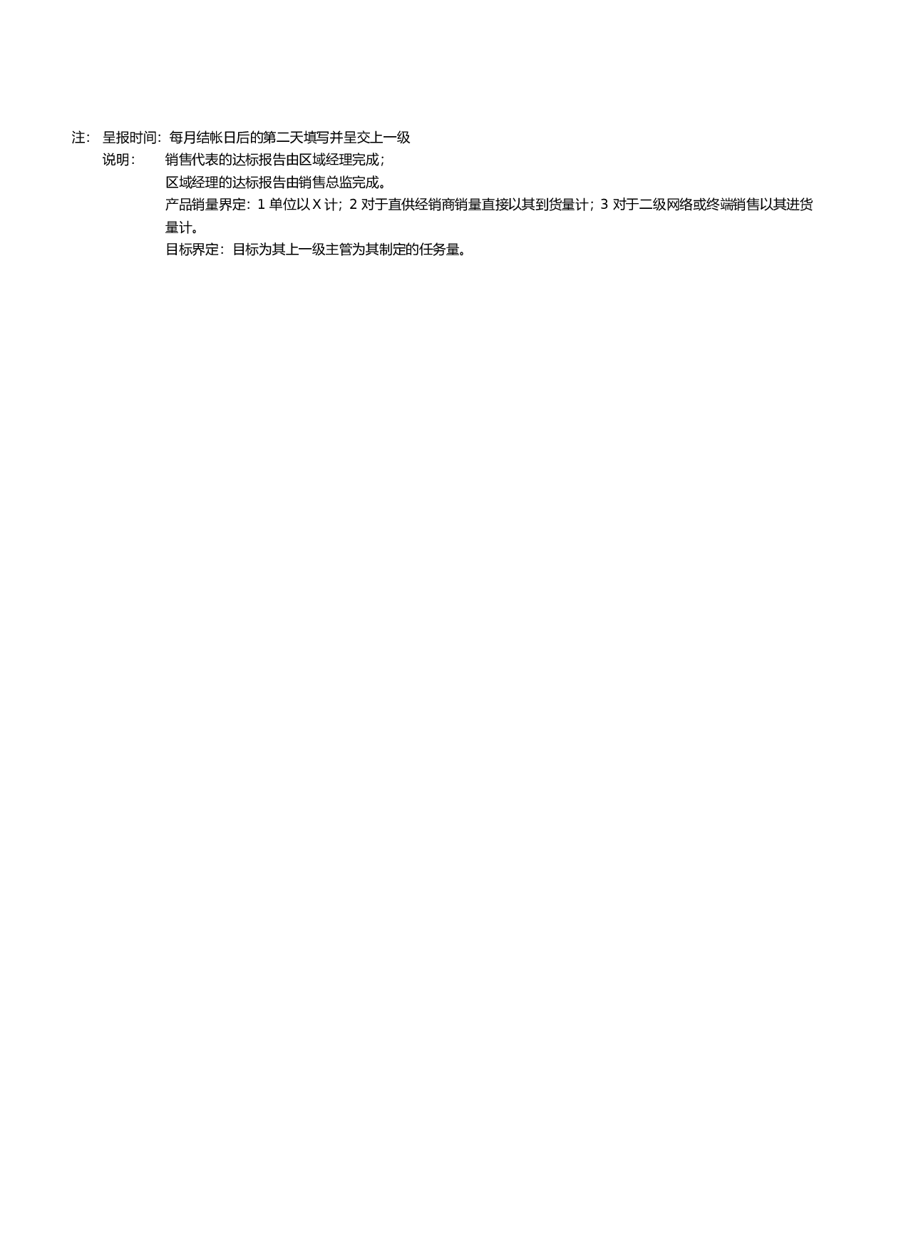 销售人员工作达标报告.doc 第2页