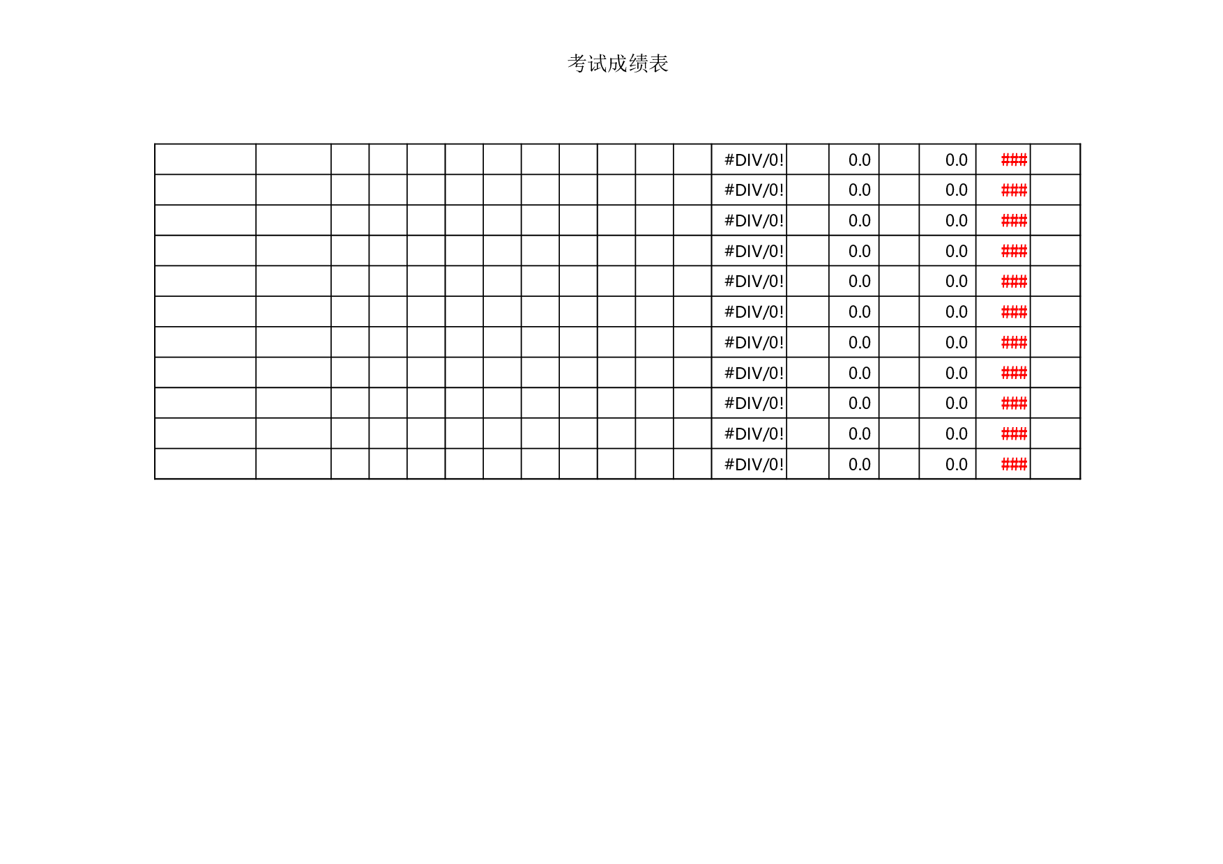 学生成绩表（分析表）.xls 第3页