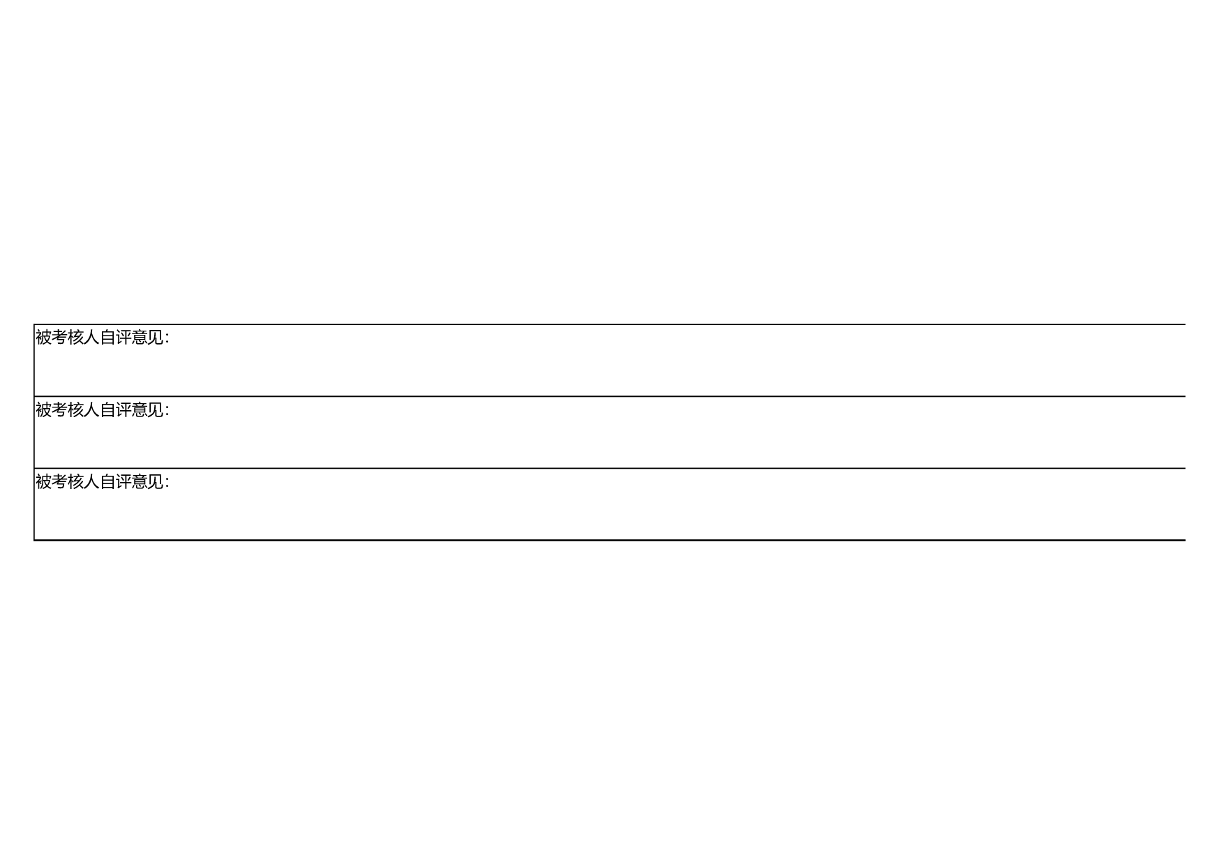 管理人员绩效考核量化表.xlsx 第3页