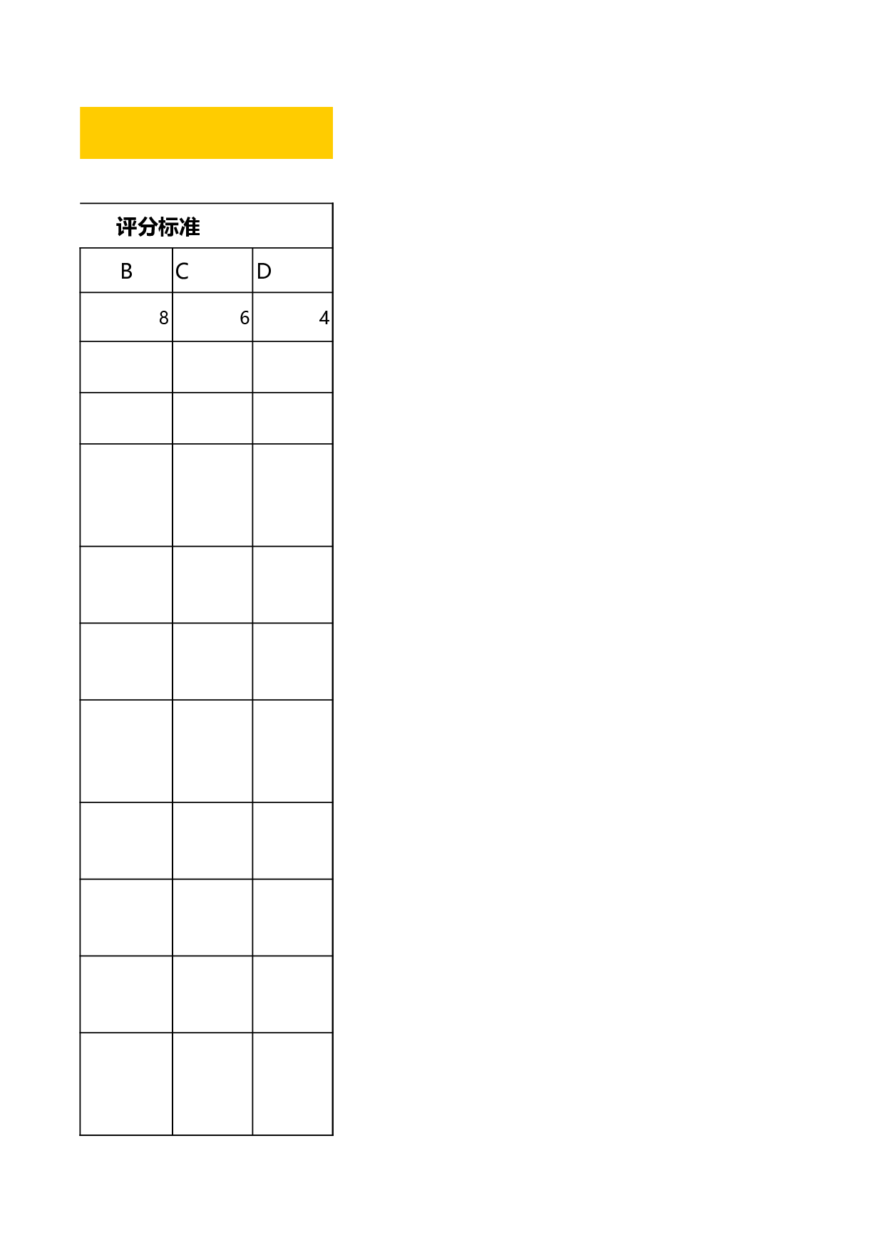财务总监绩效考核表.xls 第5页