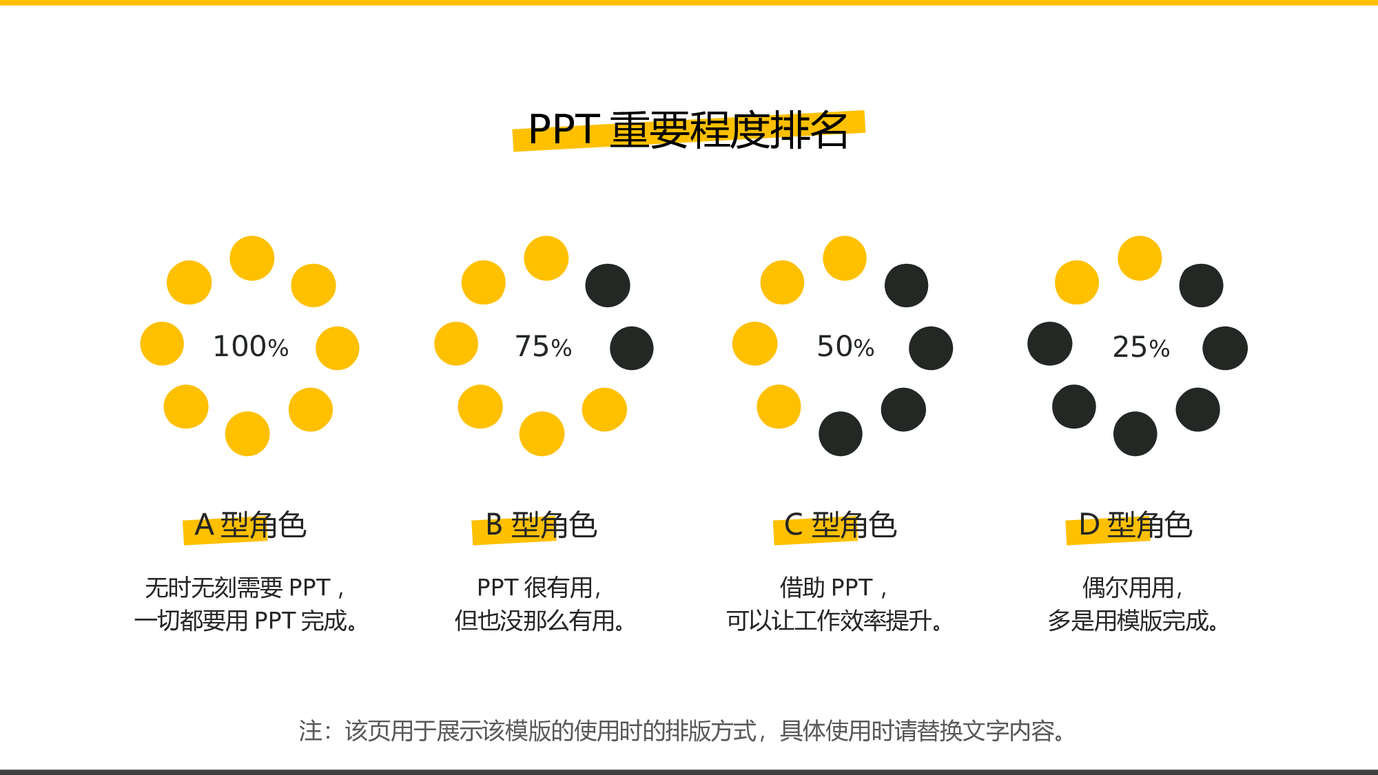 097.黄色简约ppt模板下载.ppt 第4页
