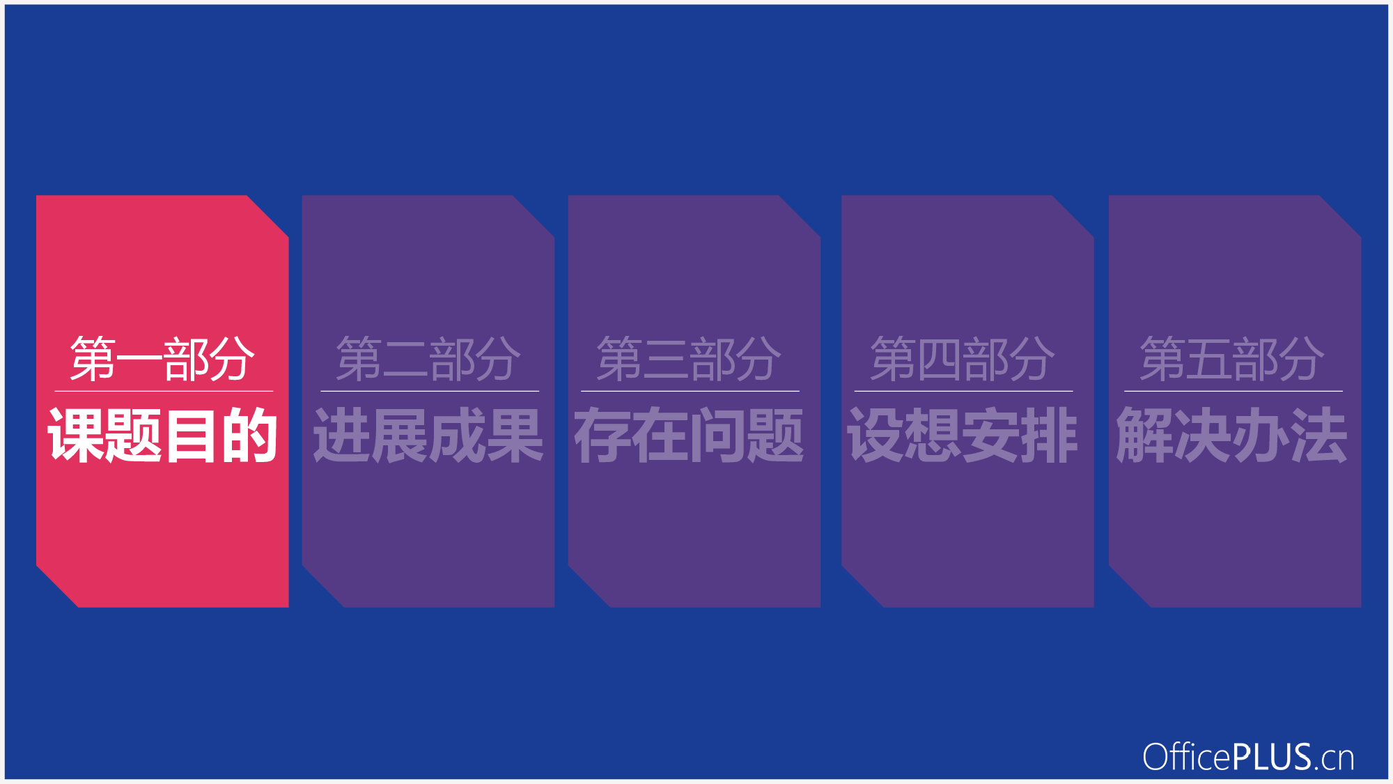 毕业论文中期汇报-简约扁平-鲜亮红蓝.pptx 第3页