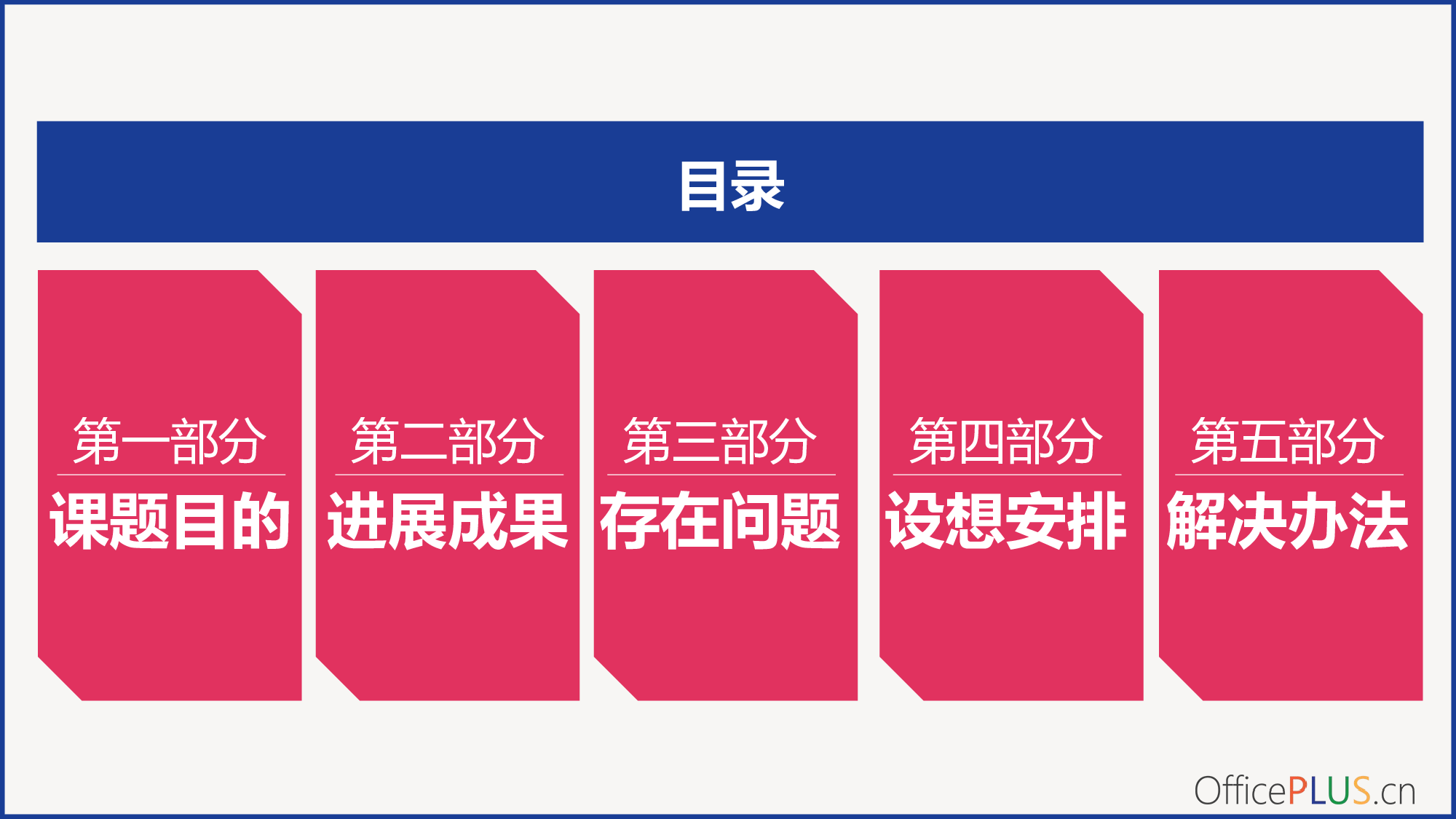 毕业论文中期汇报-简约扁平-鲜亮红蓝.pptx 第2页