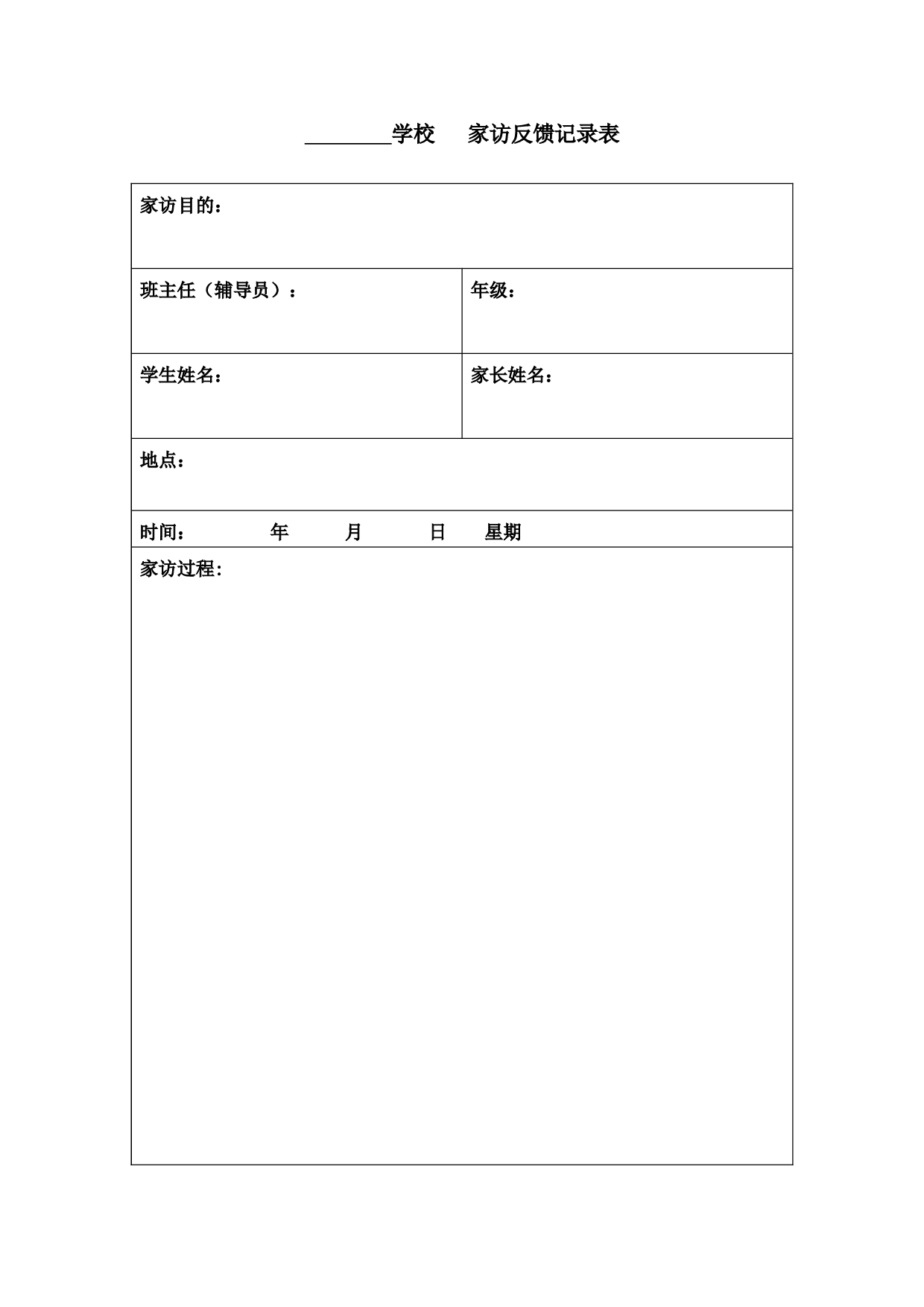班主任家访记录反馈表-9879e193833e.doc 第1页