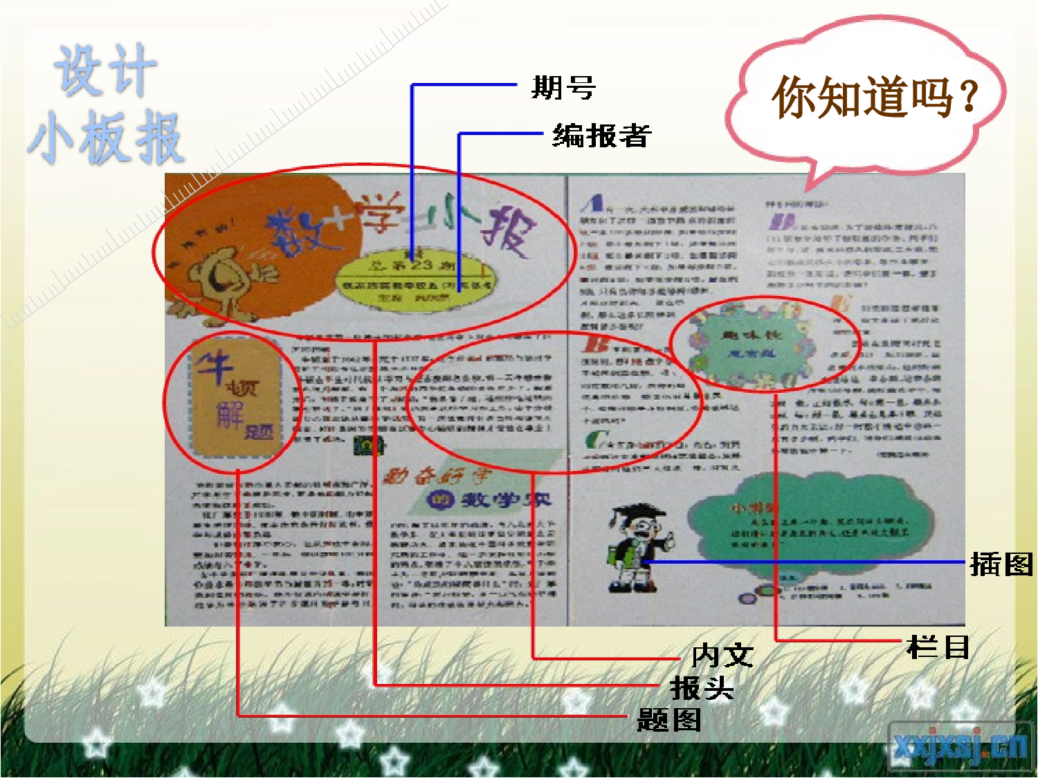 五年级_设计小板报-9a33535532ac.ppt 第4页