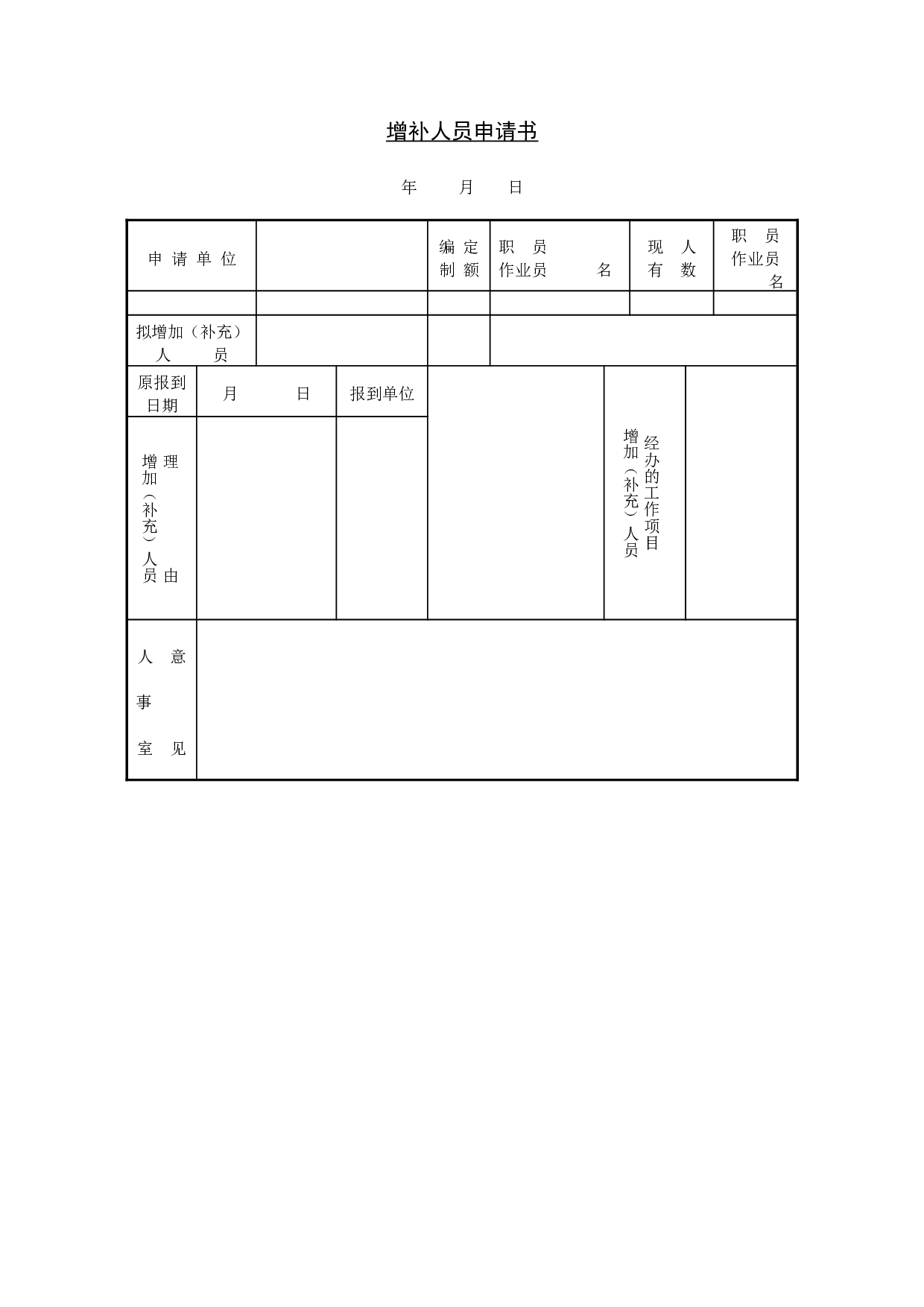 【计划】增补人员申请书.doc 第1页