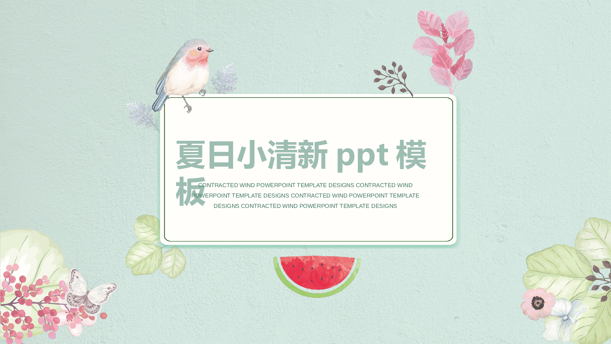 夏天13.pptx 第1页