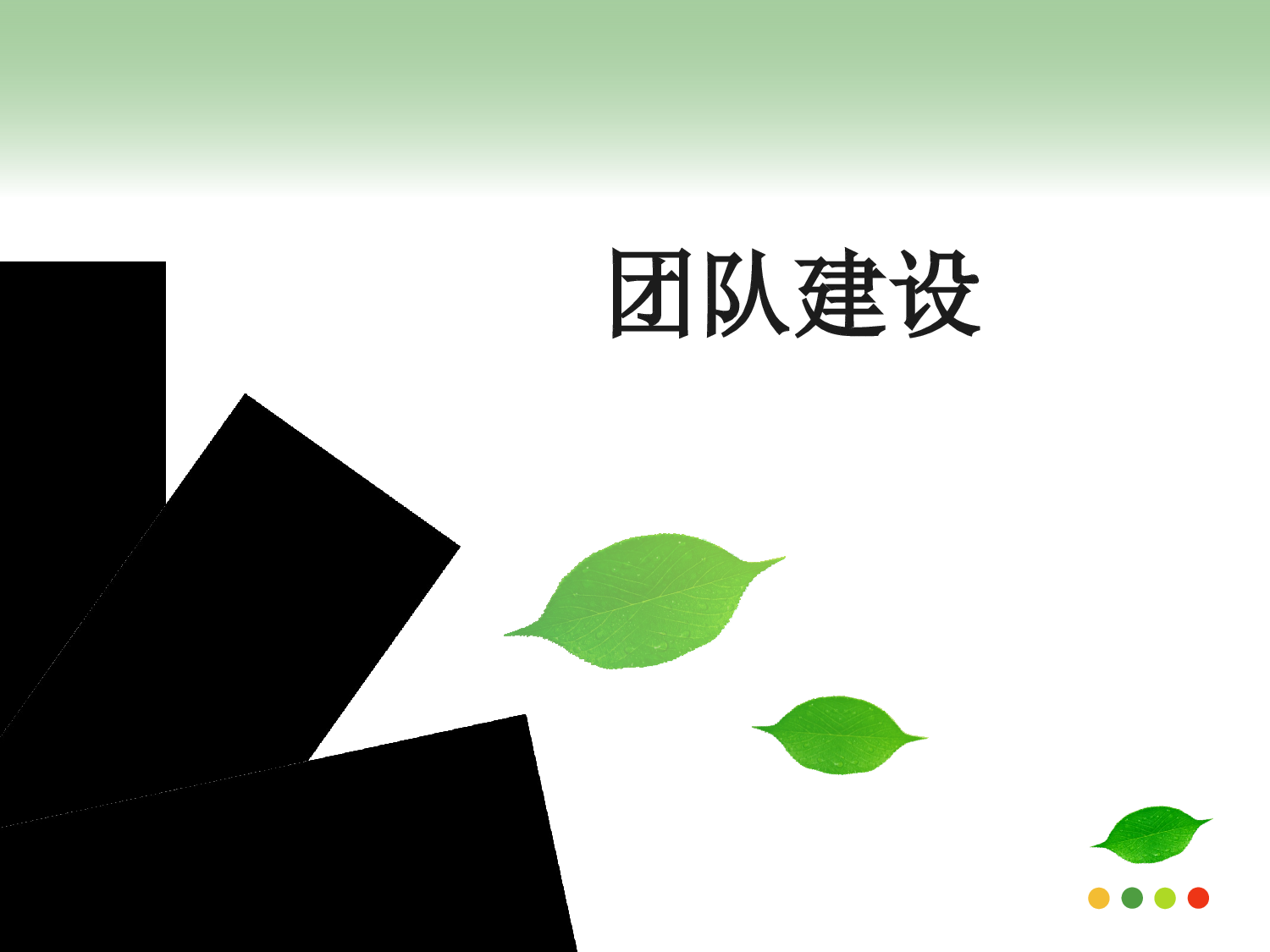团队建设.ppt 第1页