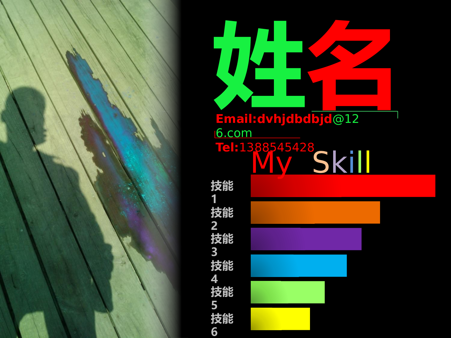 03.个人简历.pptx 第2页