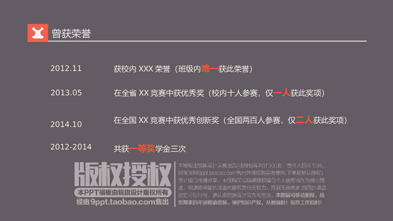 个人简历(1)&mdash;&mdash;锐旗设计[009].ppt 第5页