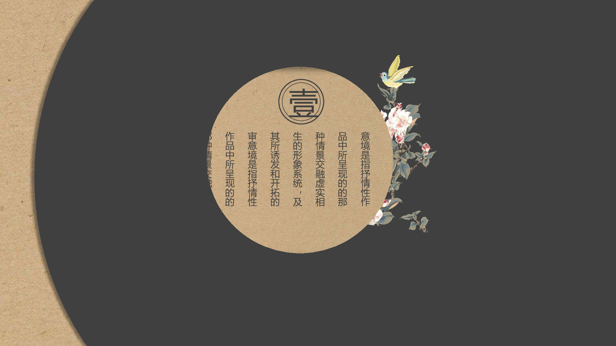 14创意复古典中国风手绘花鸟极简民族风设计.pptx 第3页