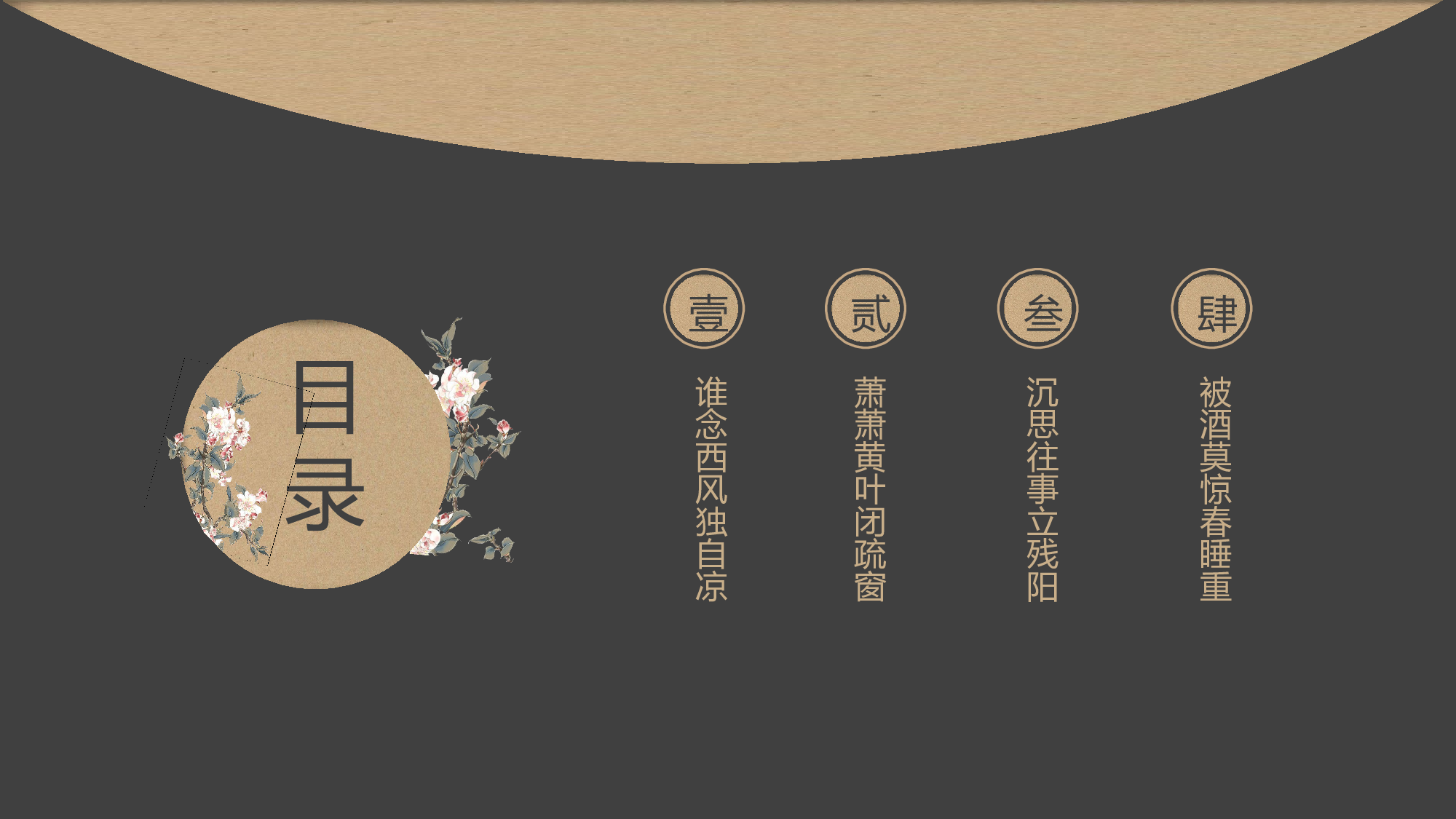 14创意复古典中国风手绘花鸟极简民族风设计.pptx 第2页