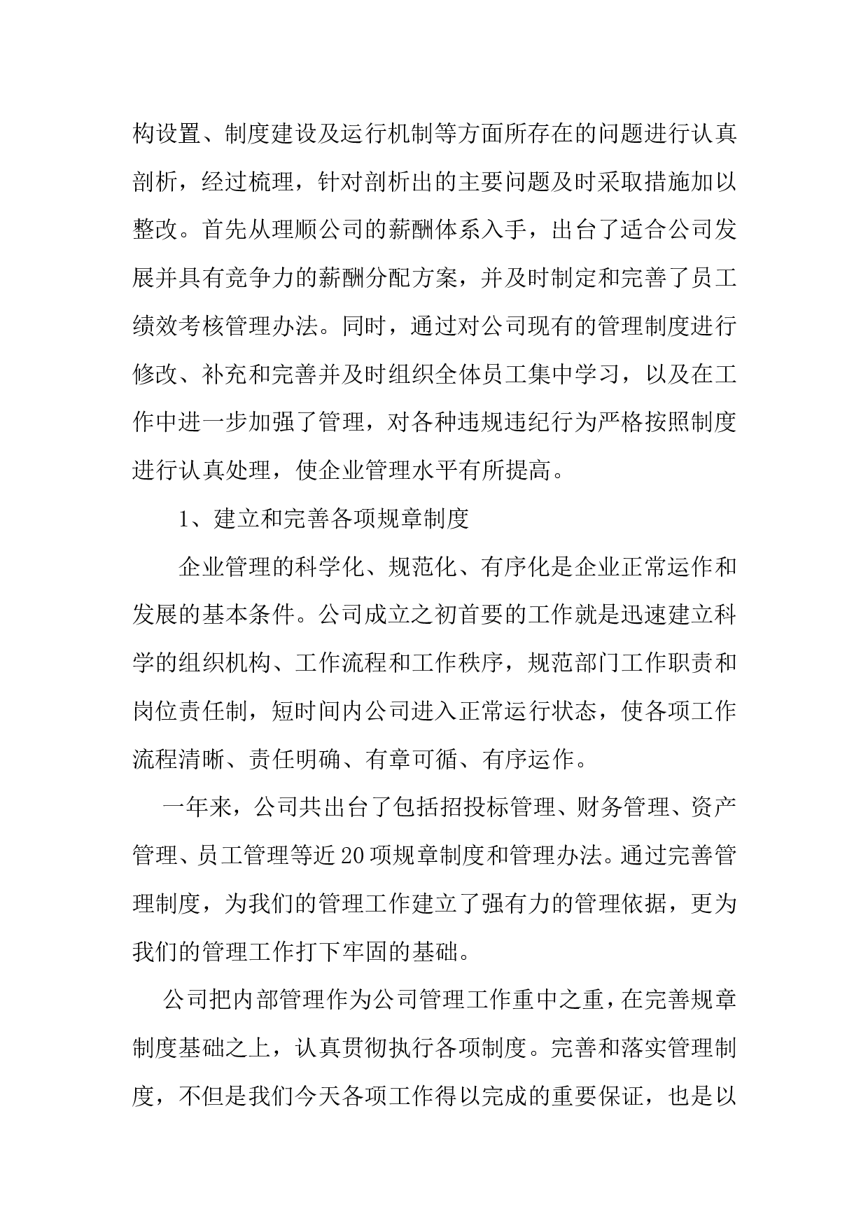 度公司工作总结(经典版).doc 第6页