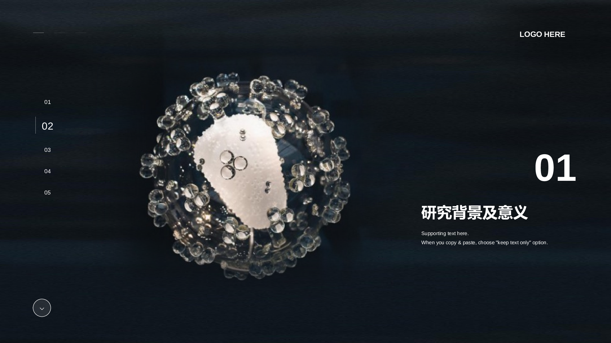 黑色创意医疗生物学术答辩PPT.pptx 第3页