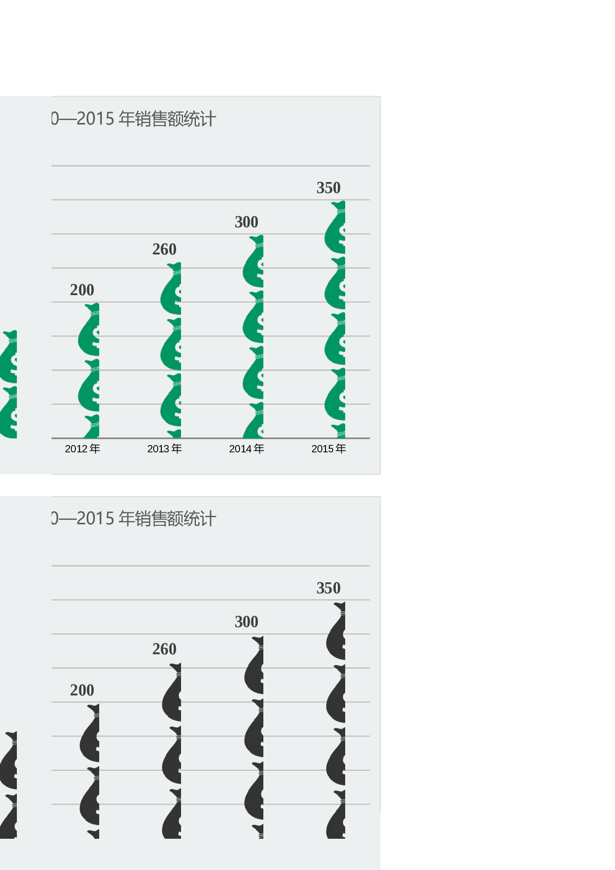 钱袋图案柱形图Excel图表.xlsx 第3页
