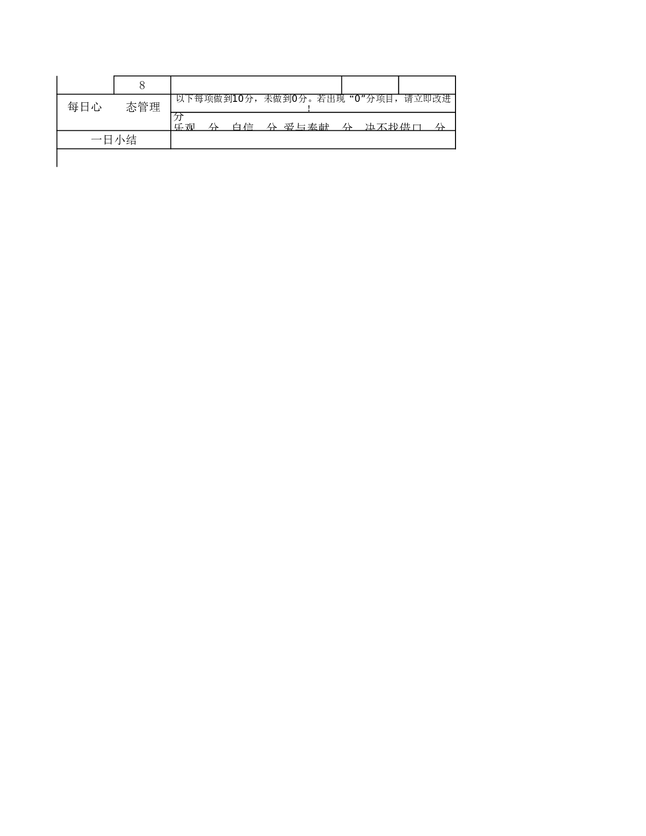 每日工作计划表.xls 第6页