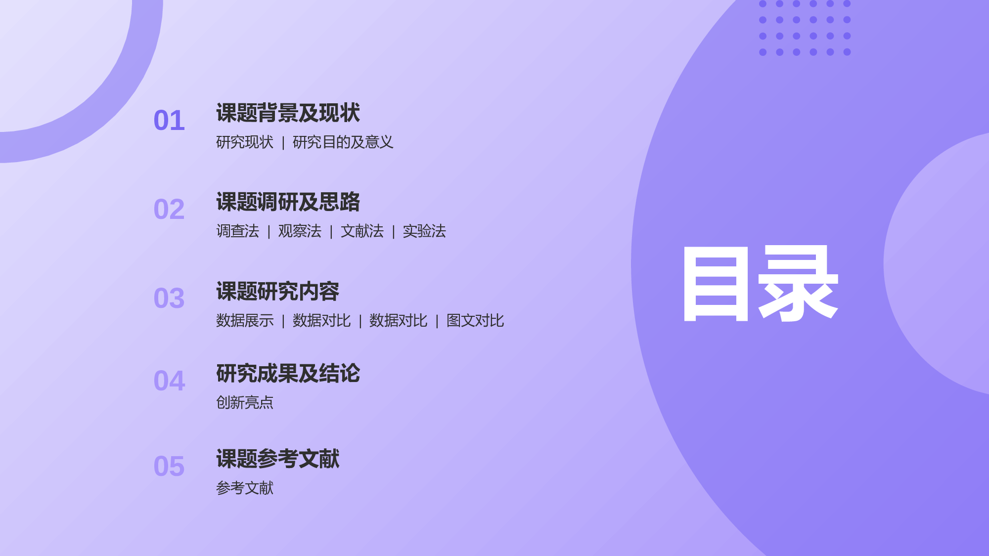 紫色现代医学研究专业毕业答辩PPT.pptx 第2页