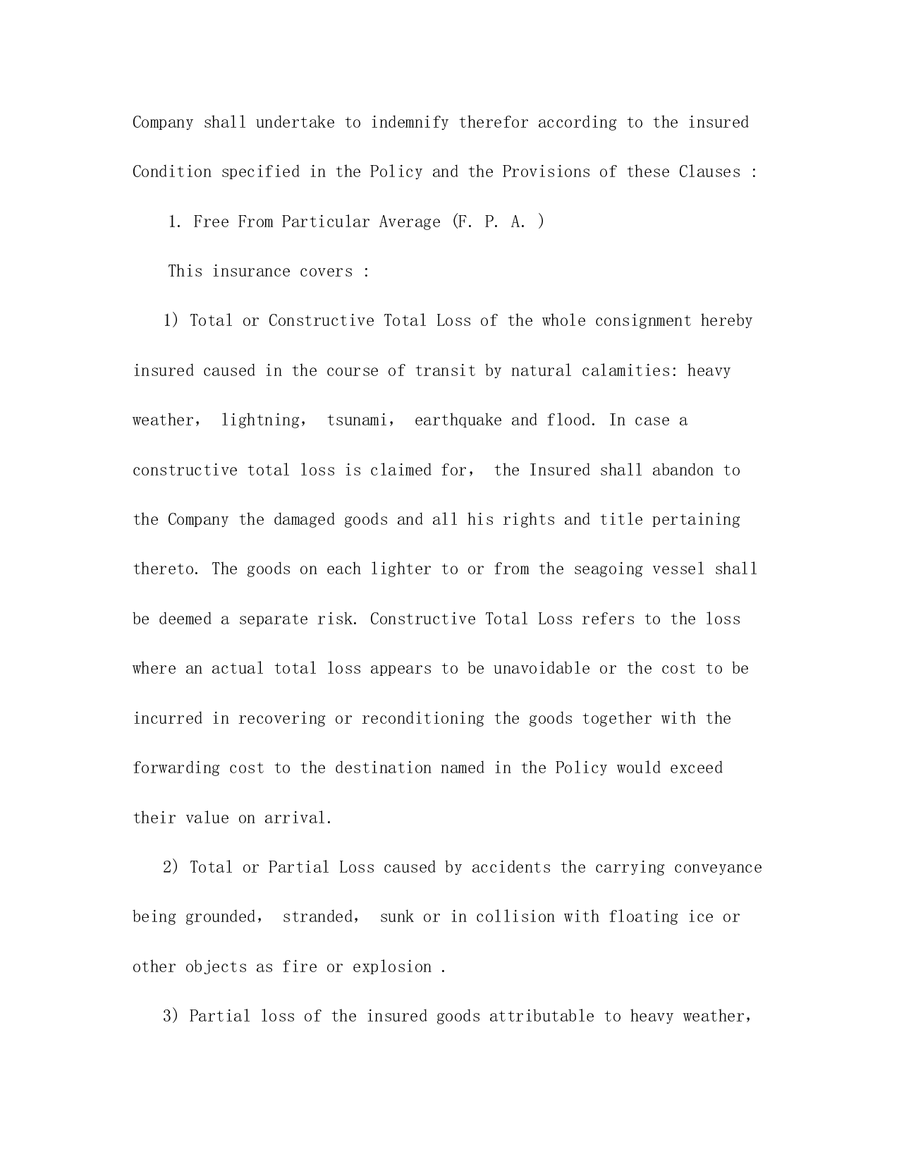 海洋运输货物保险条款（附英文）.doc 第6页
