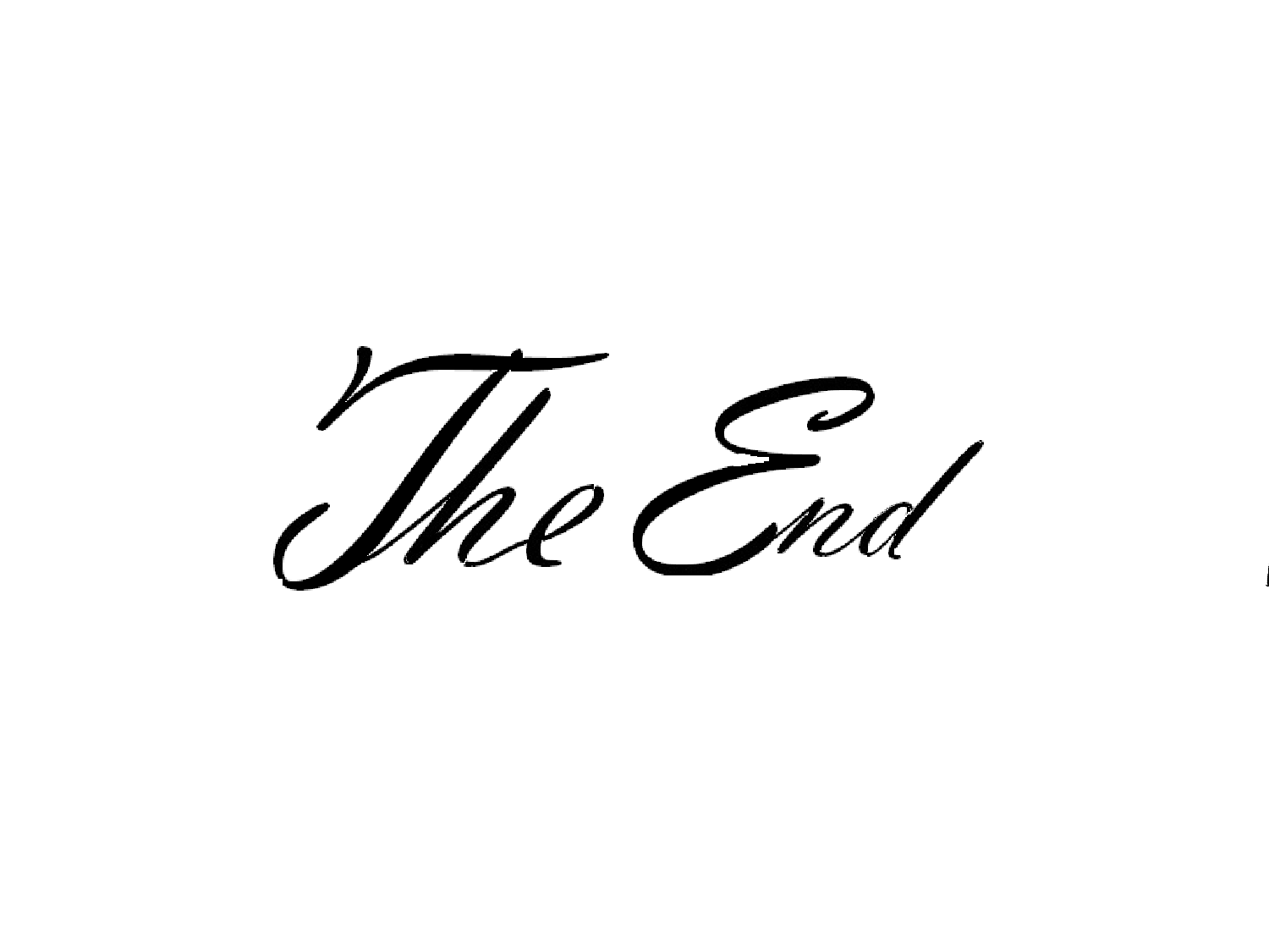 the end效果.ppt 第1页