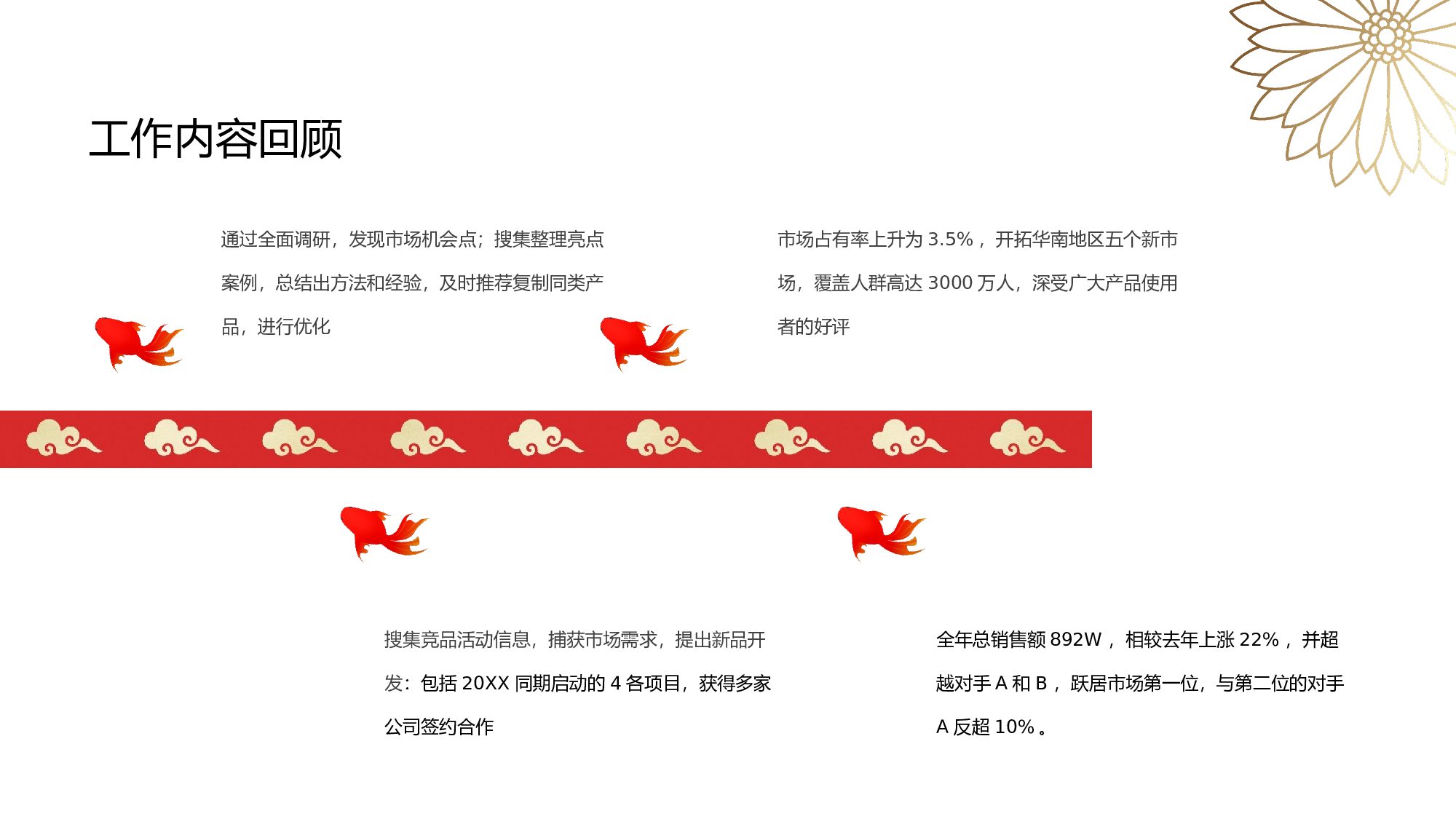 复古轻奢中国风完整框架工作汇报模板.pptx 第4页