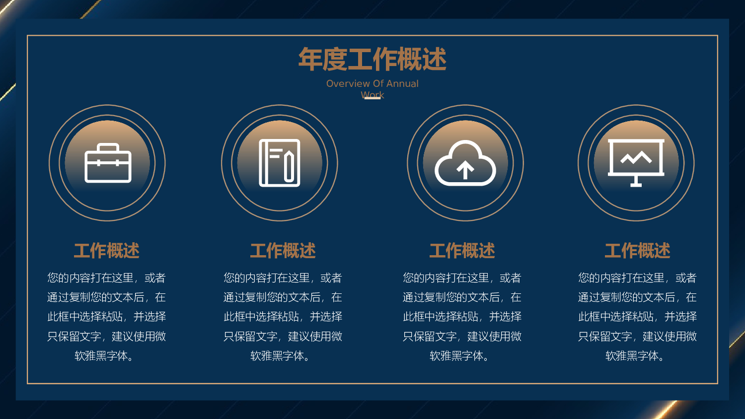 大气商务风黑金工作汇报.pptx 第5页