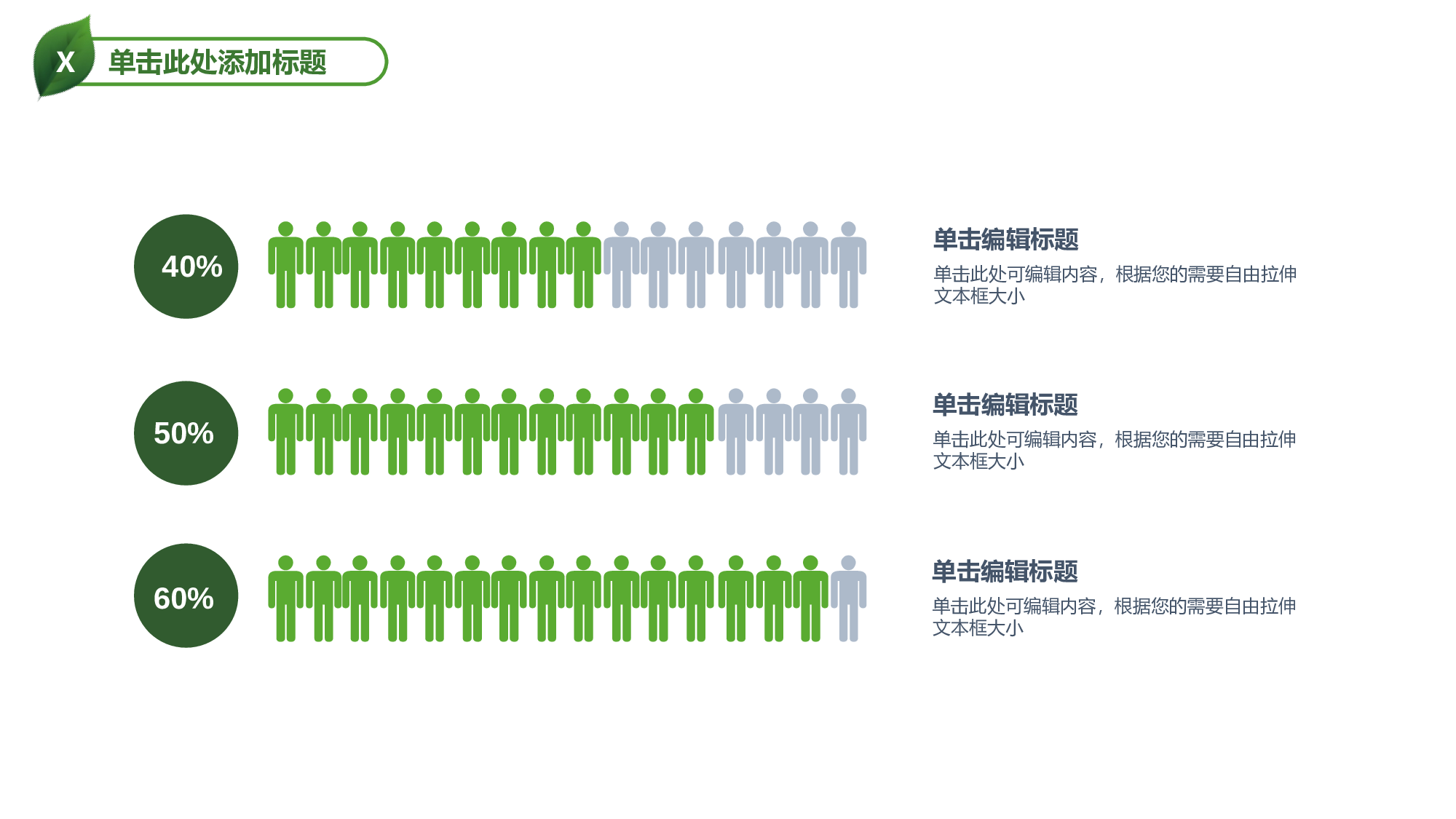 小人人数比例分析说明PPT模板-1.pptx 第1页