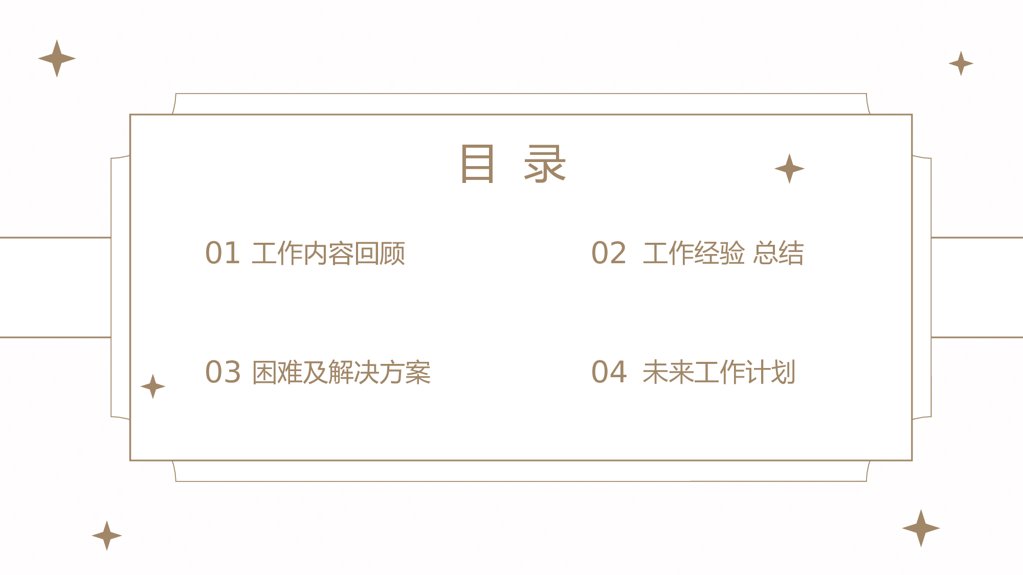 小清新粉色工作汇报通用模板.pptx 第2页