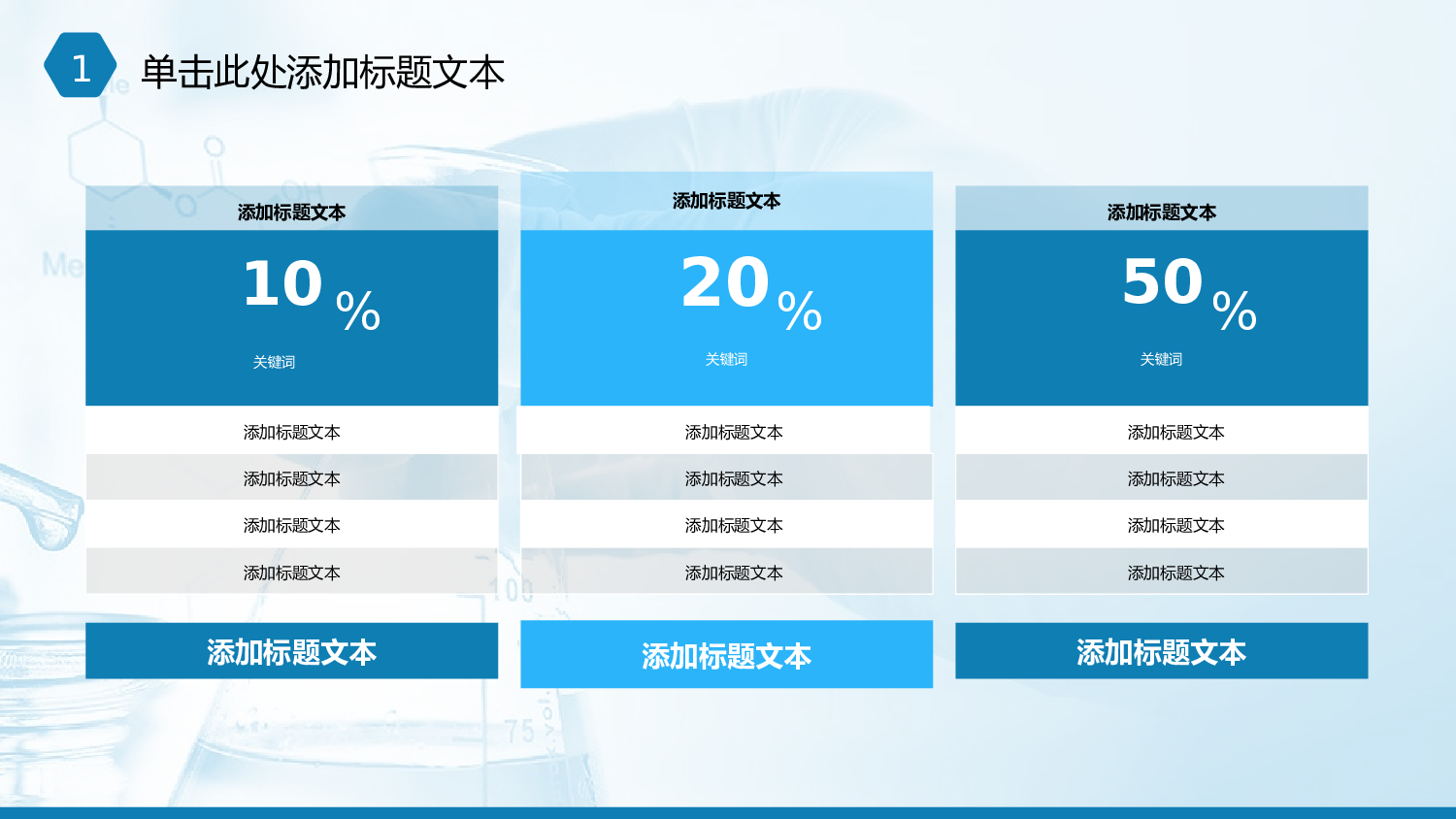 14-科技蓝几何风医疗医学行业汇报类通用ppt模板.pptx 第6页